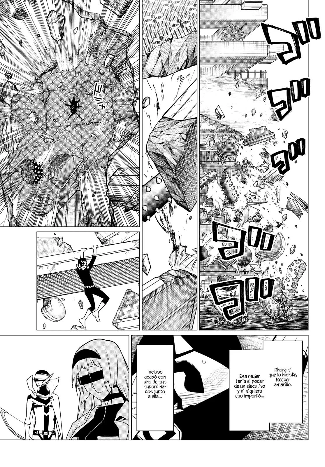 Sentai Daishikkaku Capitulo 101: Batalla de tres frentes, parte 7 página 4