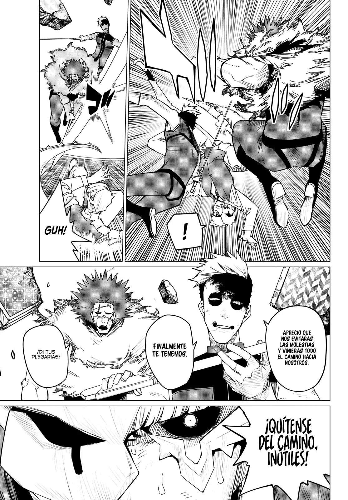 Sentai Daishikkaku Capitulo 101: Batalla de tres frentes, parte 7 página 6