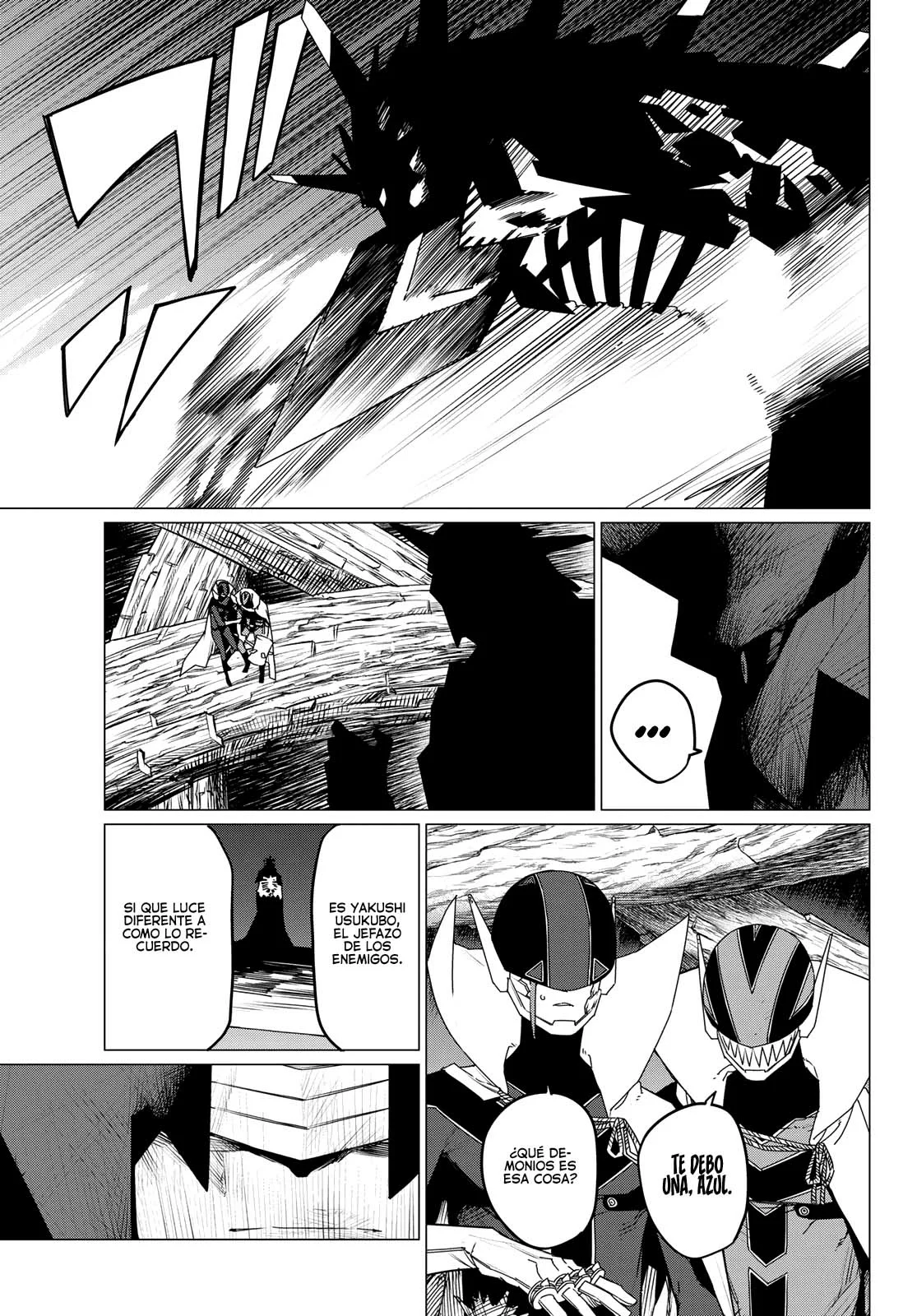 Sentai Daishikkaku Capitulo 102: Batalla de tres frentes, parte 8 página 10
