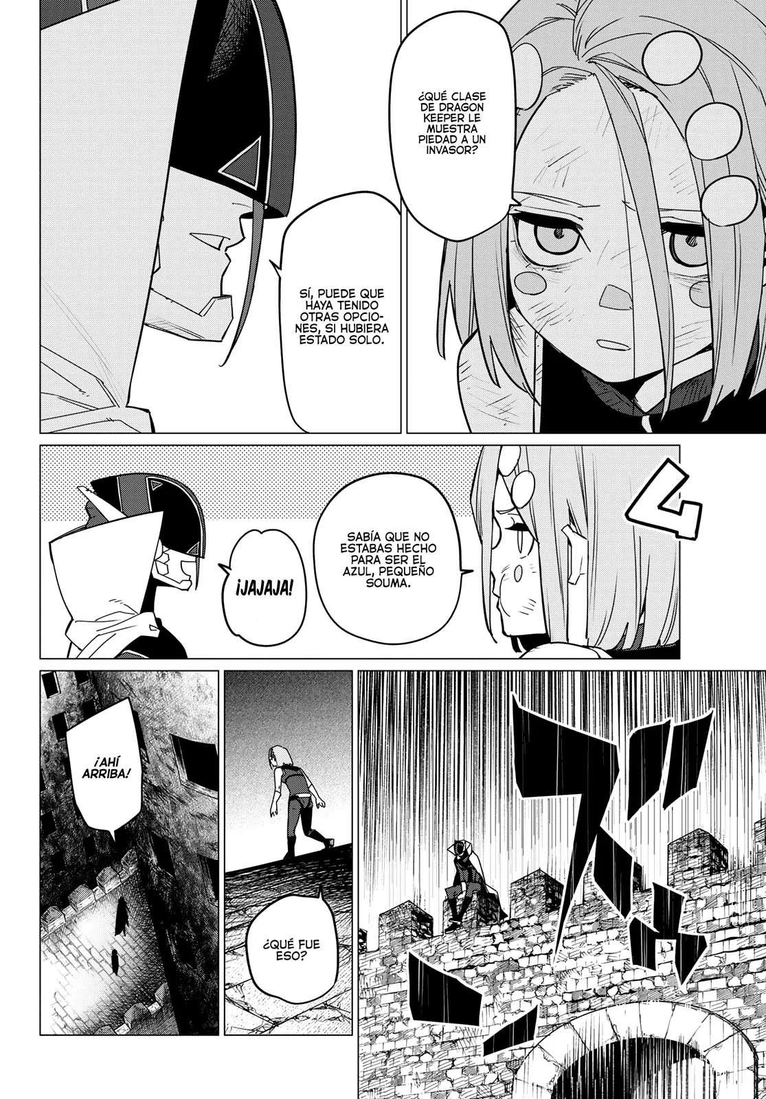 Sentai Daishikkaku Capitulo 102: Batalla de tres frentes, parte 8 página 3