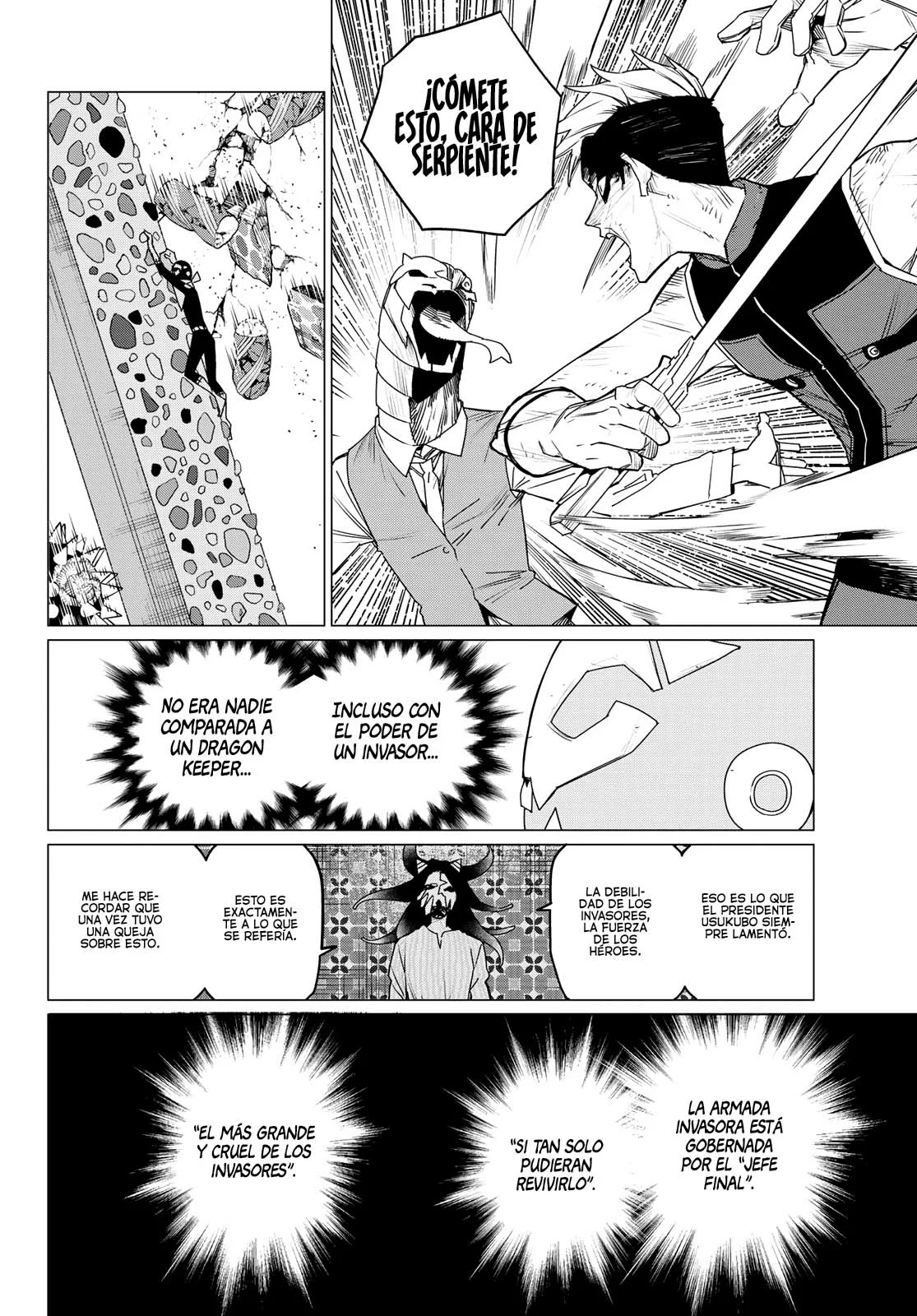 Sentai Daishikkaku Capitulo 102: Batalla de tres frentes, parte 8 página 9