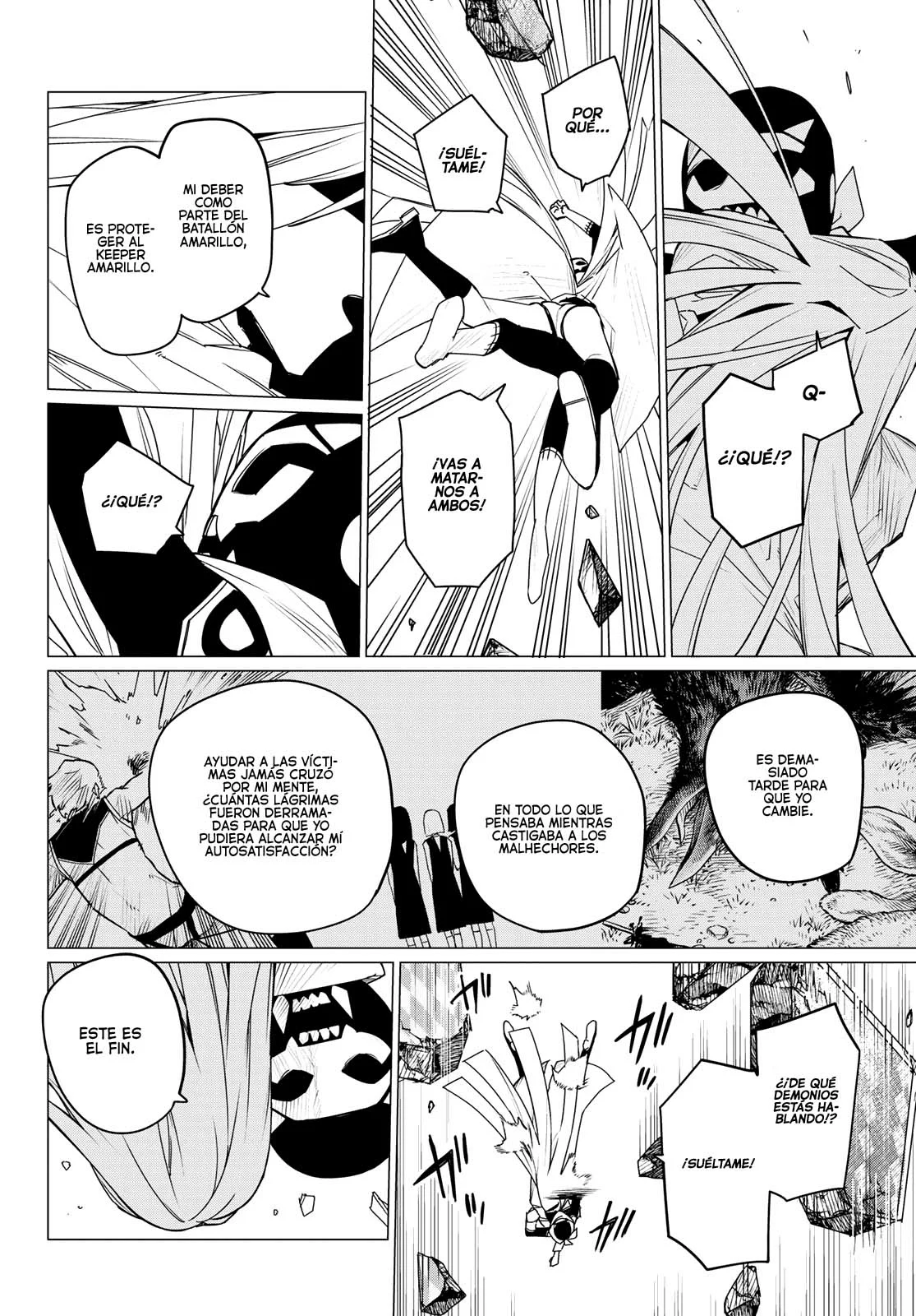 Sentai Daishikkaku Capitulo 103: Akane Yamabuki, edades 10, 17, 23 página 16