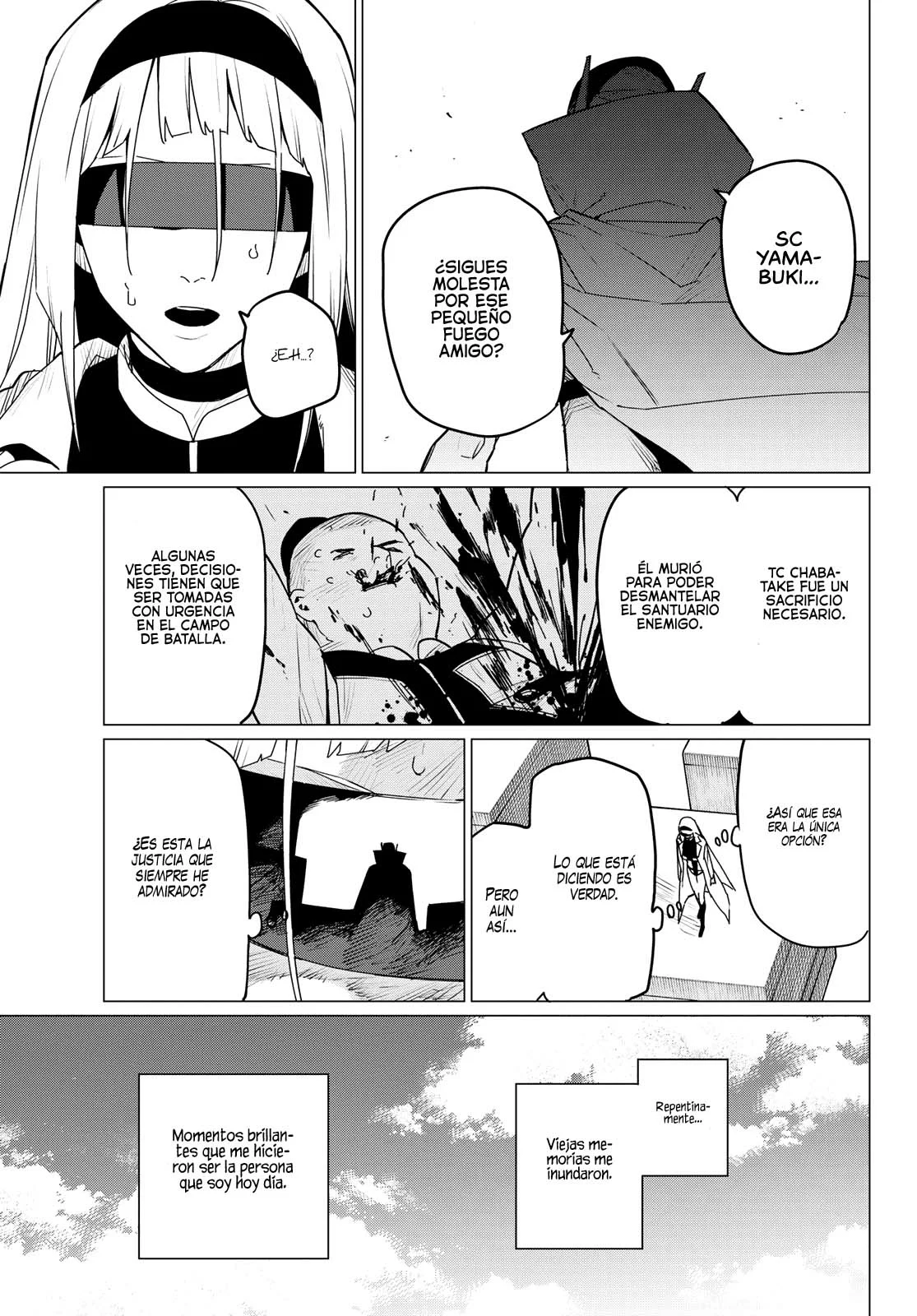 Sentai Daishikkaku Capitulo 103: Akane Yamabuki, edades 10, 17, 23 página 6