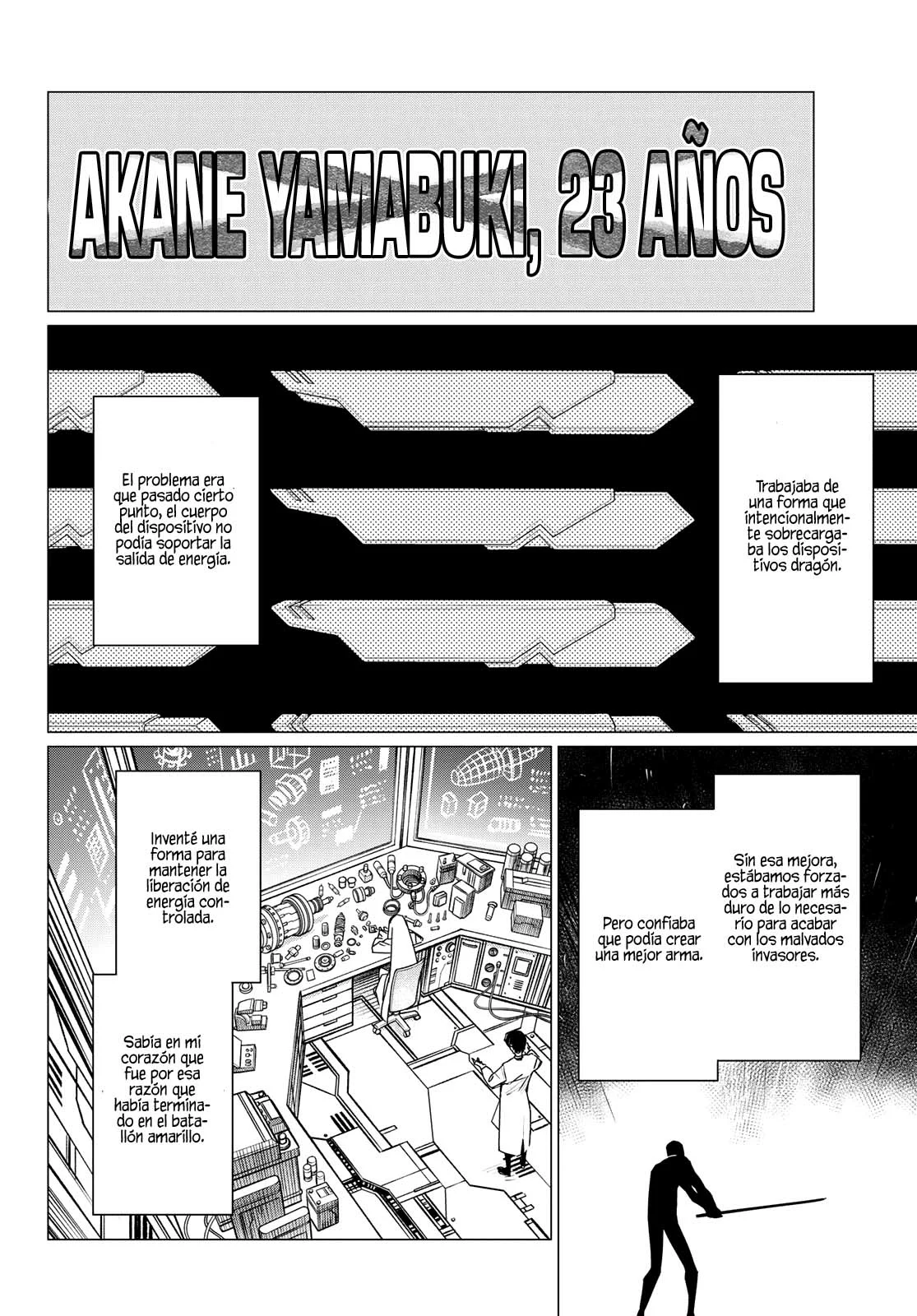 Sentai Daishikkaku Capitulo 103: Akane Yamabuki, edades 10, 17, 23 página 9