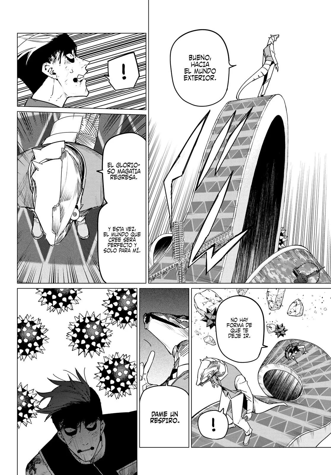 Sentai Daishikkaku Capitulo 104: Batalla de tres frentes, parte 9 página 3