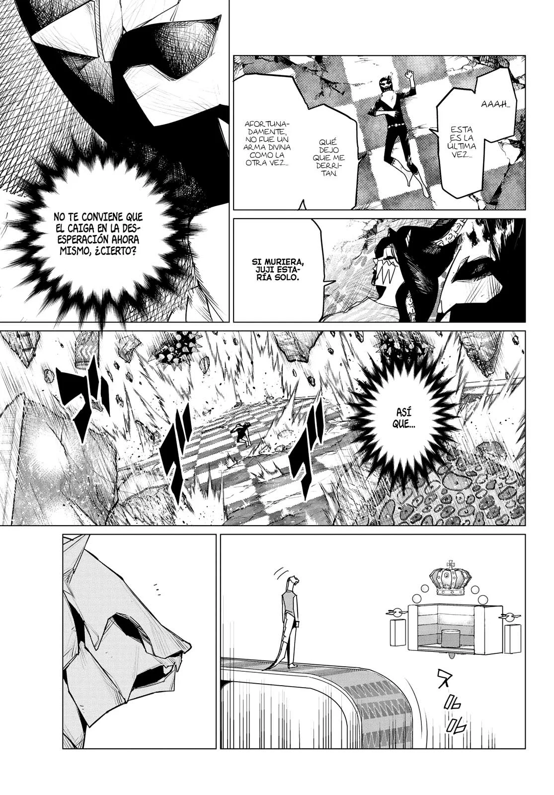 Sentai Daishikkaku Capitulo 104: Batalla de tres frentes, parte 9 página 6