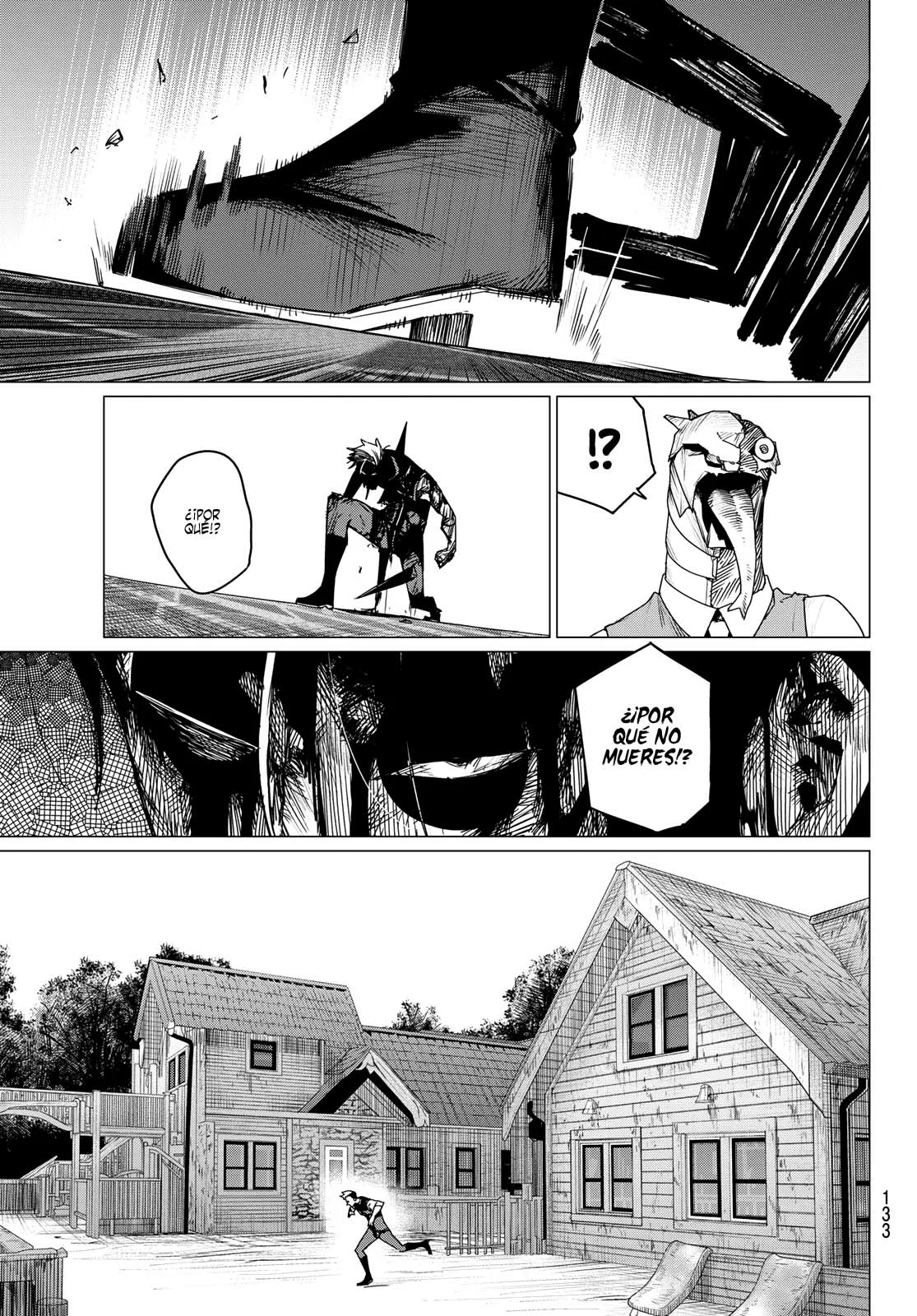 Sentai Daishikkaku Capitulo 104: Batalla de tres frentes, parte 9 página 8