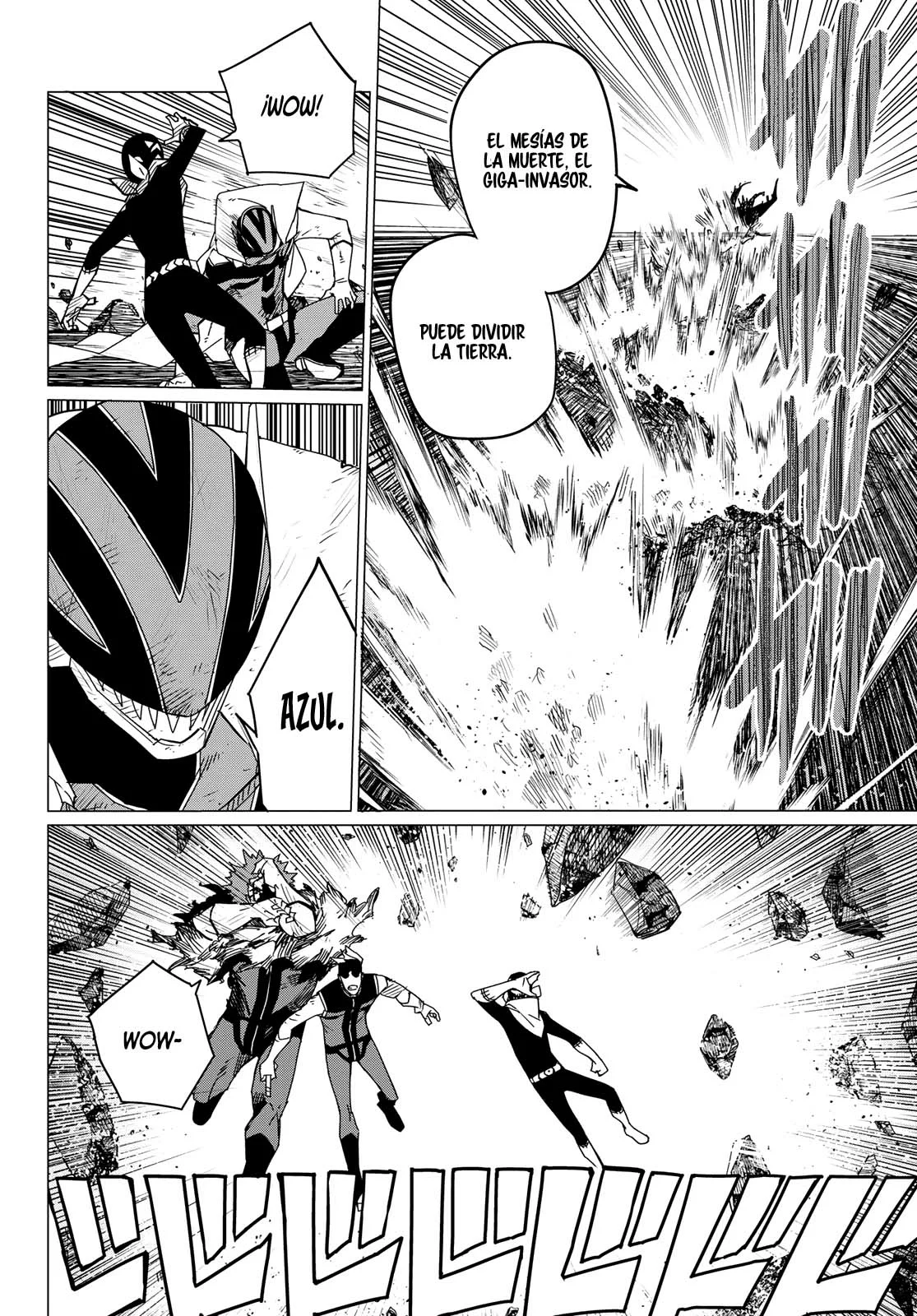 Sentai Daishikkaku Capitulo 105: Batalla de tres frentes, parte 10 página 5
