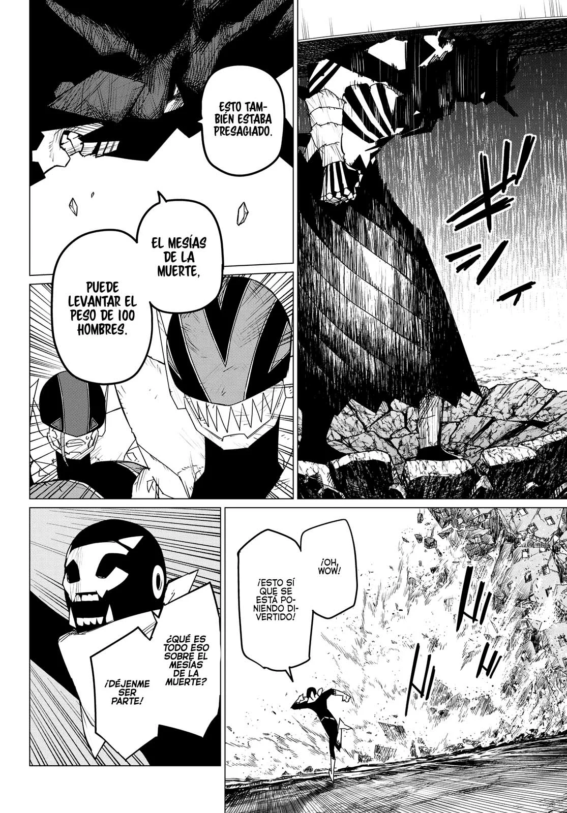 Sentai Daishikkaku Capitulo 105: Batalla de tres frentes, parte 10 página 7
