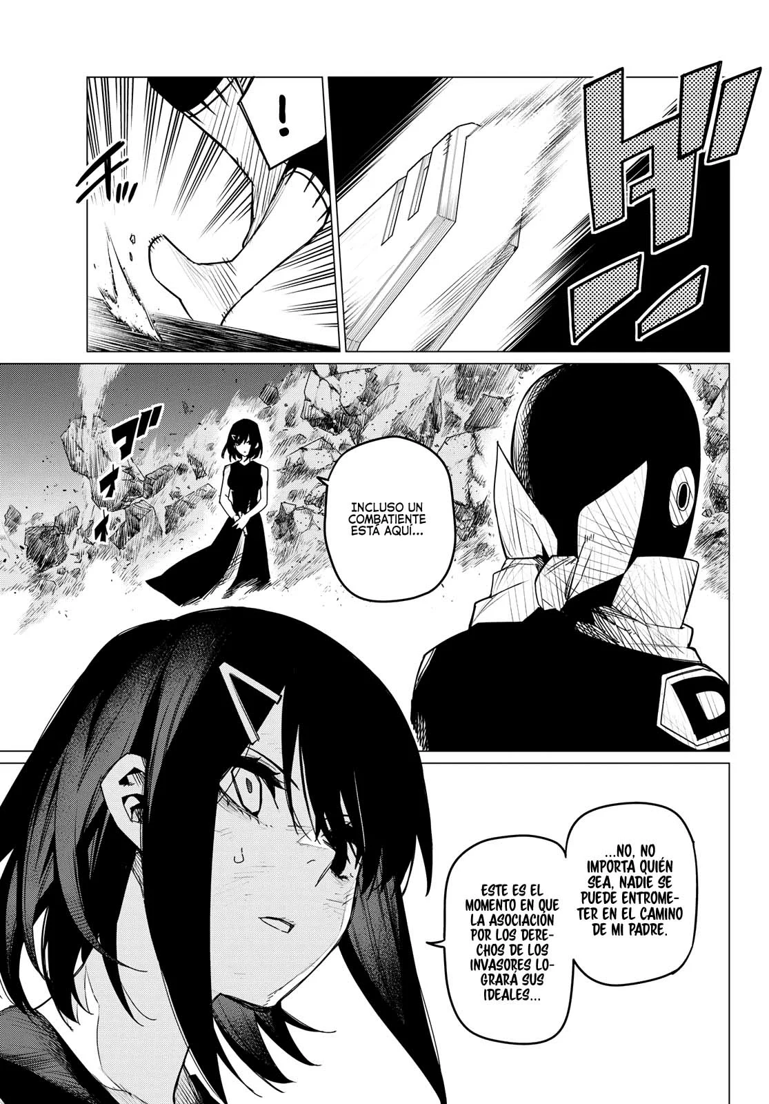 Sentai Daishikkaku Capitulo 105: Batalla de tres frentes, parte 10 página 8