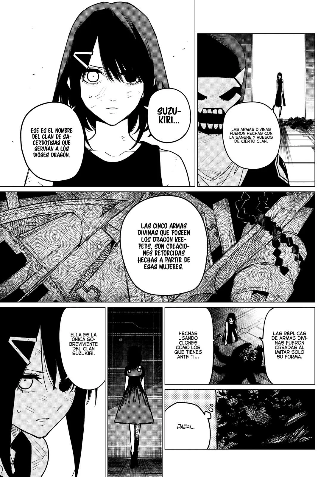 Sentai Daishikkaku Capitulo 106: Batalla de tres frentes, parte 11 página 12