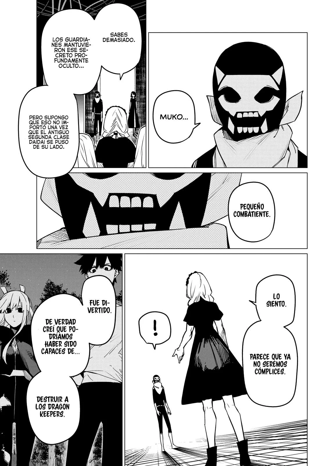 Sentai Daishikkaku Capitulo 106: Batalla de tres frentes, parte 11 página 14