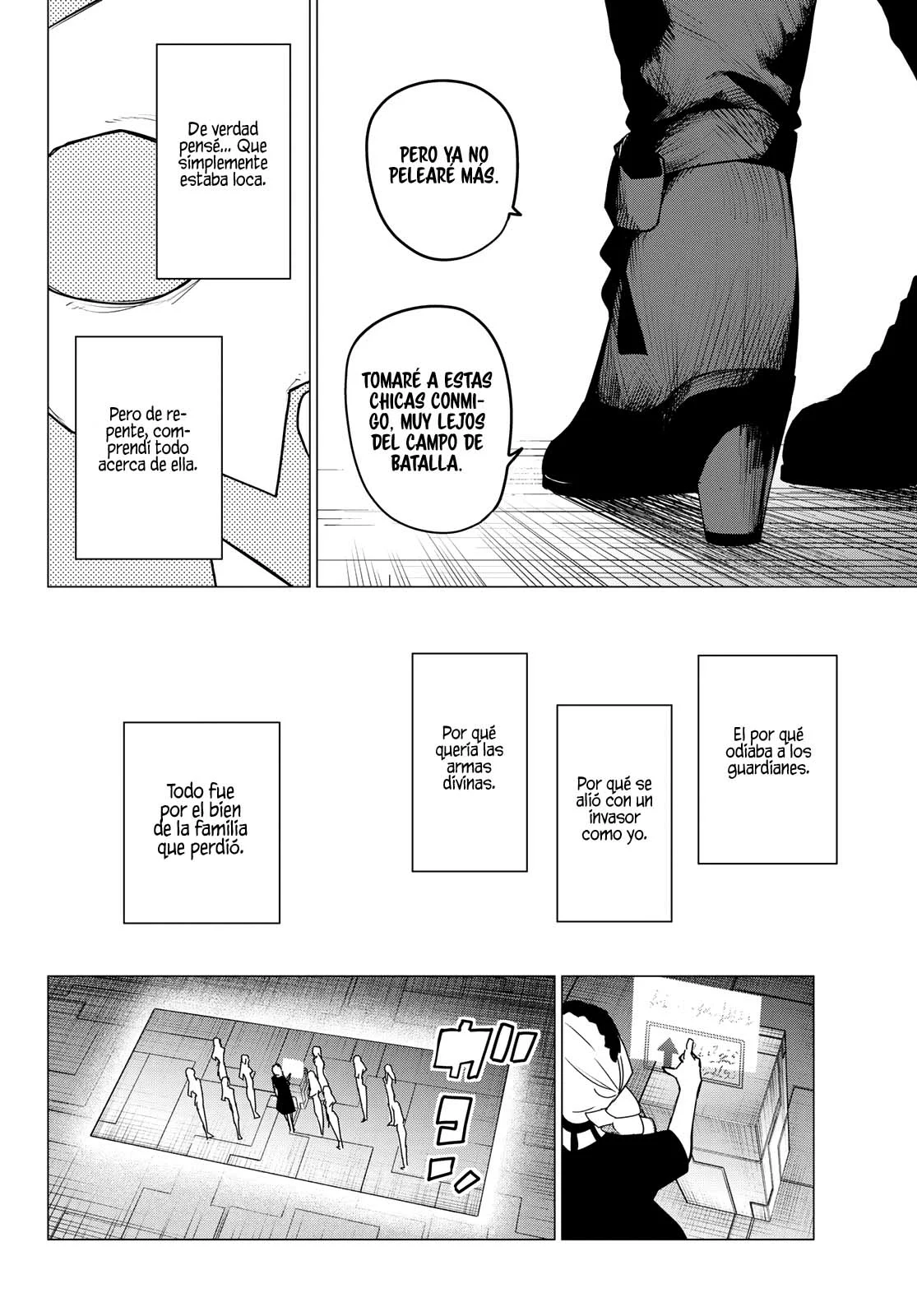 Sentai Daishikkaku Capitulo 106: Batalla de tres frentes, parte 11 página 15