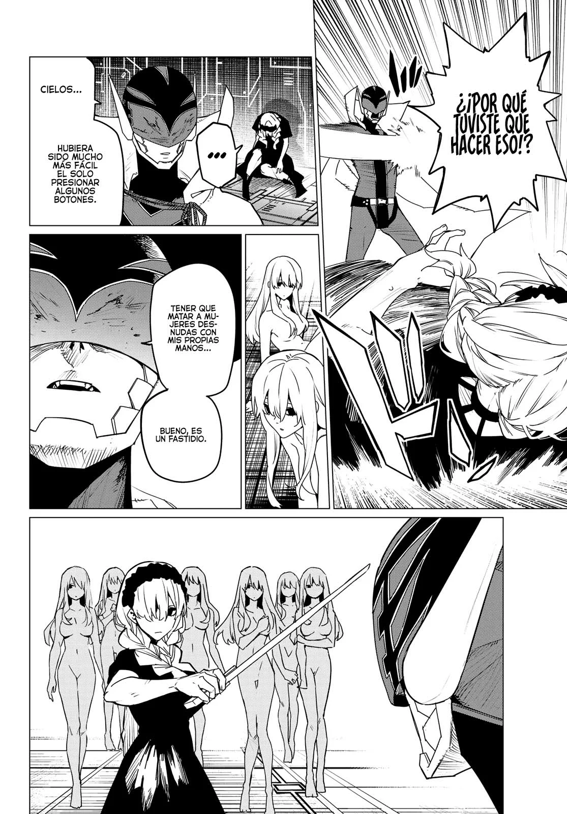Sentai Daishikkaku Capitulo 106: Batalla de tres frentes, parte 11 página 7