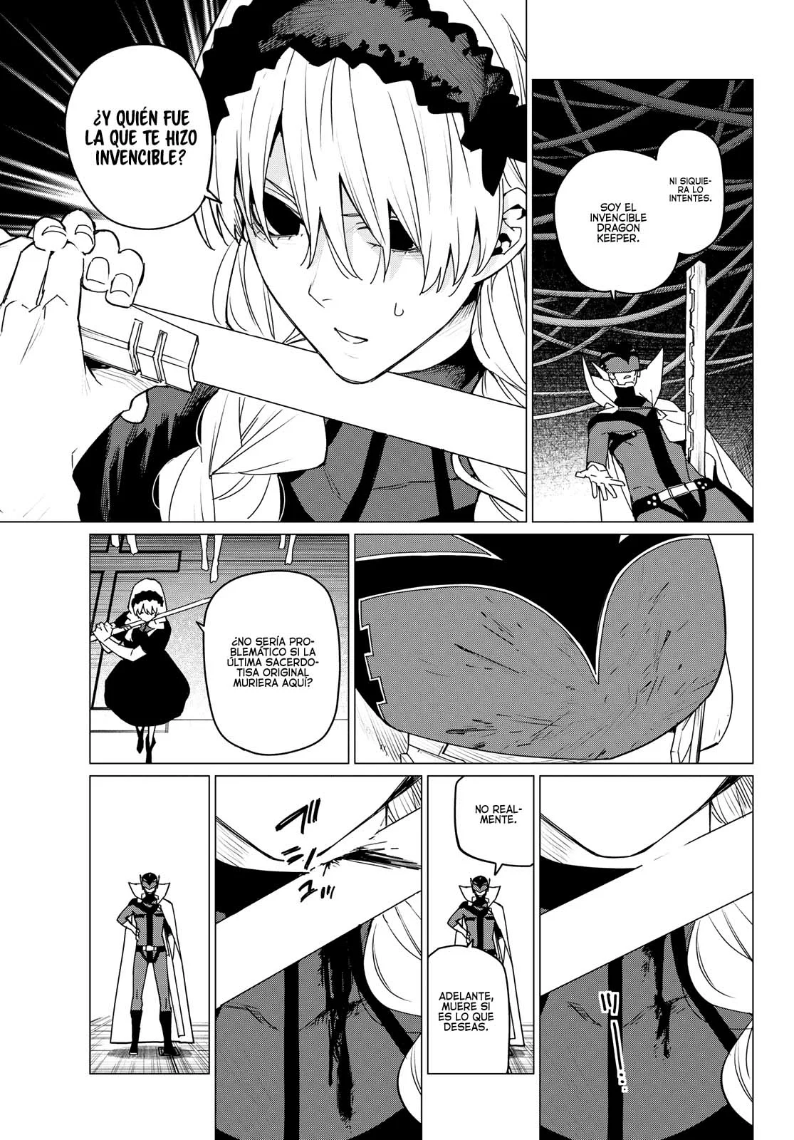 Sentai Daishikkaku Capitulo 106: Batalla de tres frentes, parte 11 página 8