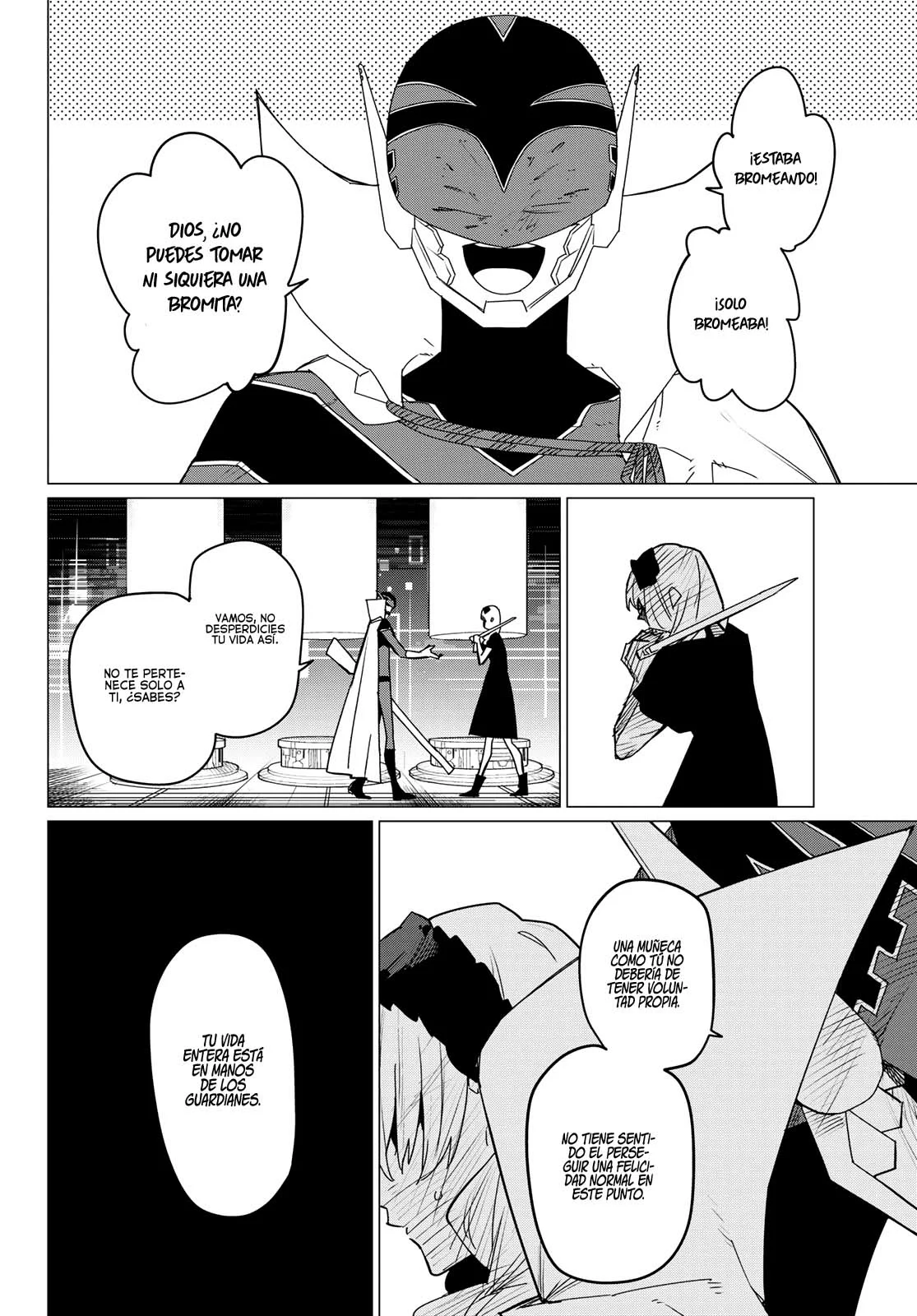 Sentai Daishikkaku Capitulo 106: Batalla de tres frentes, parte 11 página 9