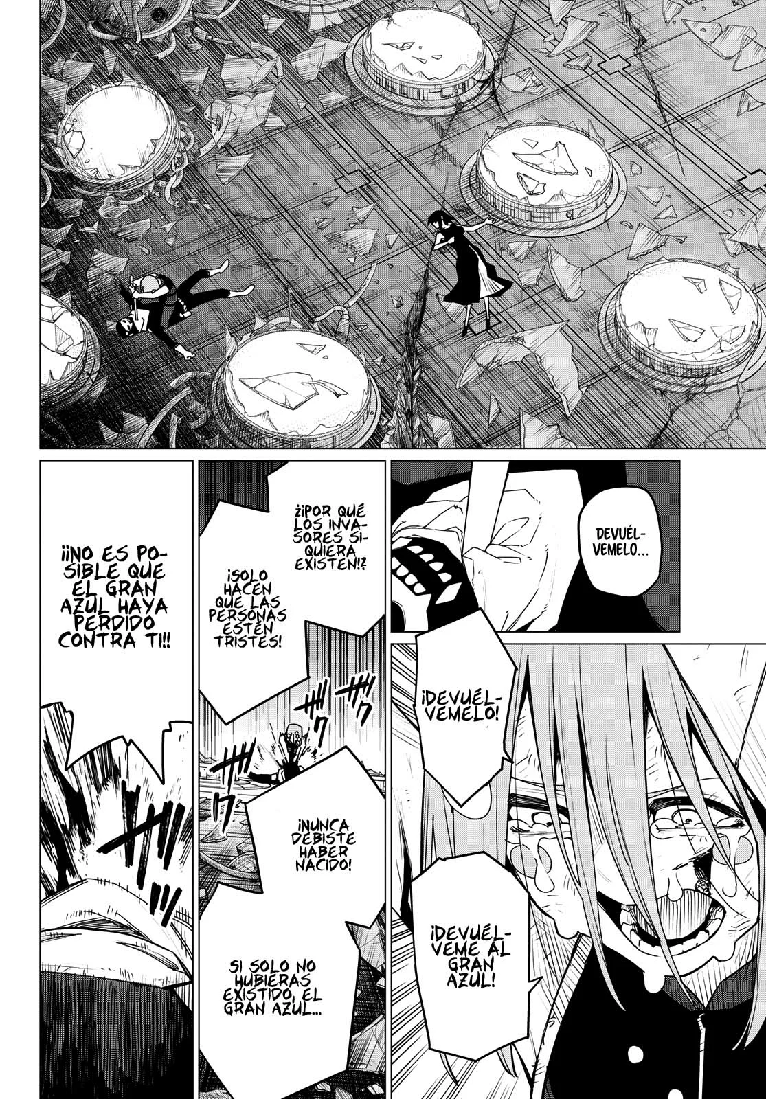 Sentai Daishikkaku Capitulo 107: Batalla de tres frentes, parte 12 página 11