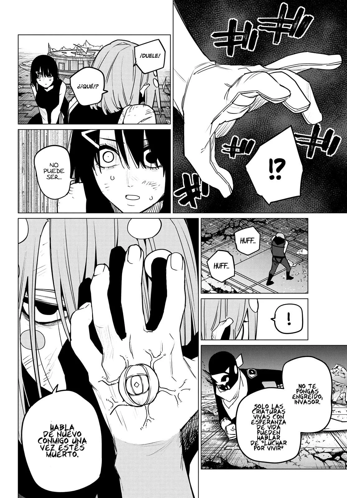 Sentai Daishikkaku Capitulo 107: Batalla de tres frentes, parte 12 página 15