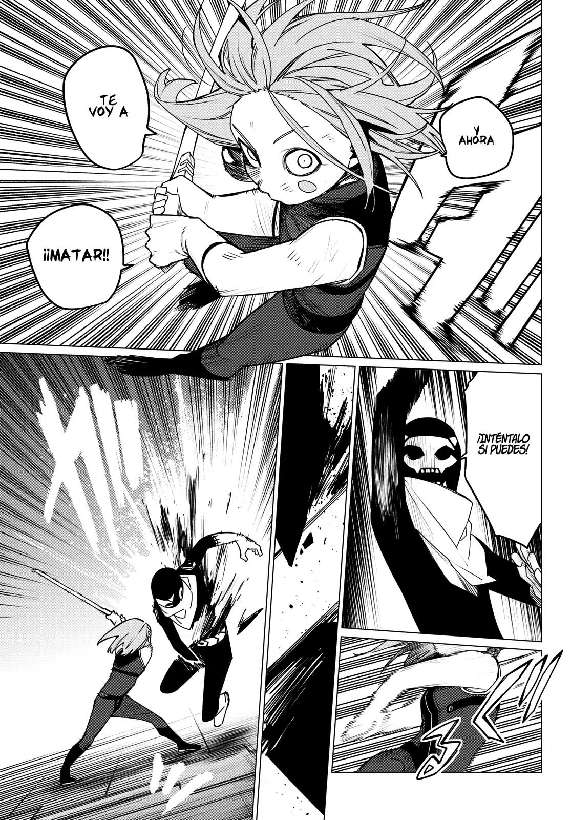 Sentai Daishikkaku Capitulo 107: Batalla de tres frentes, parte 12 página 4