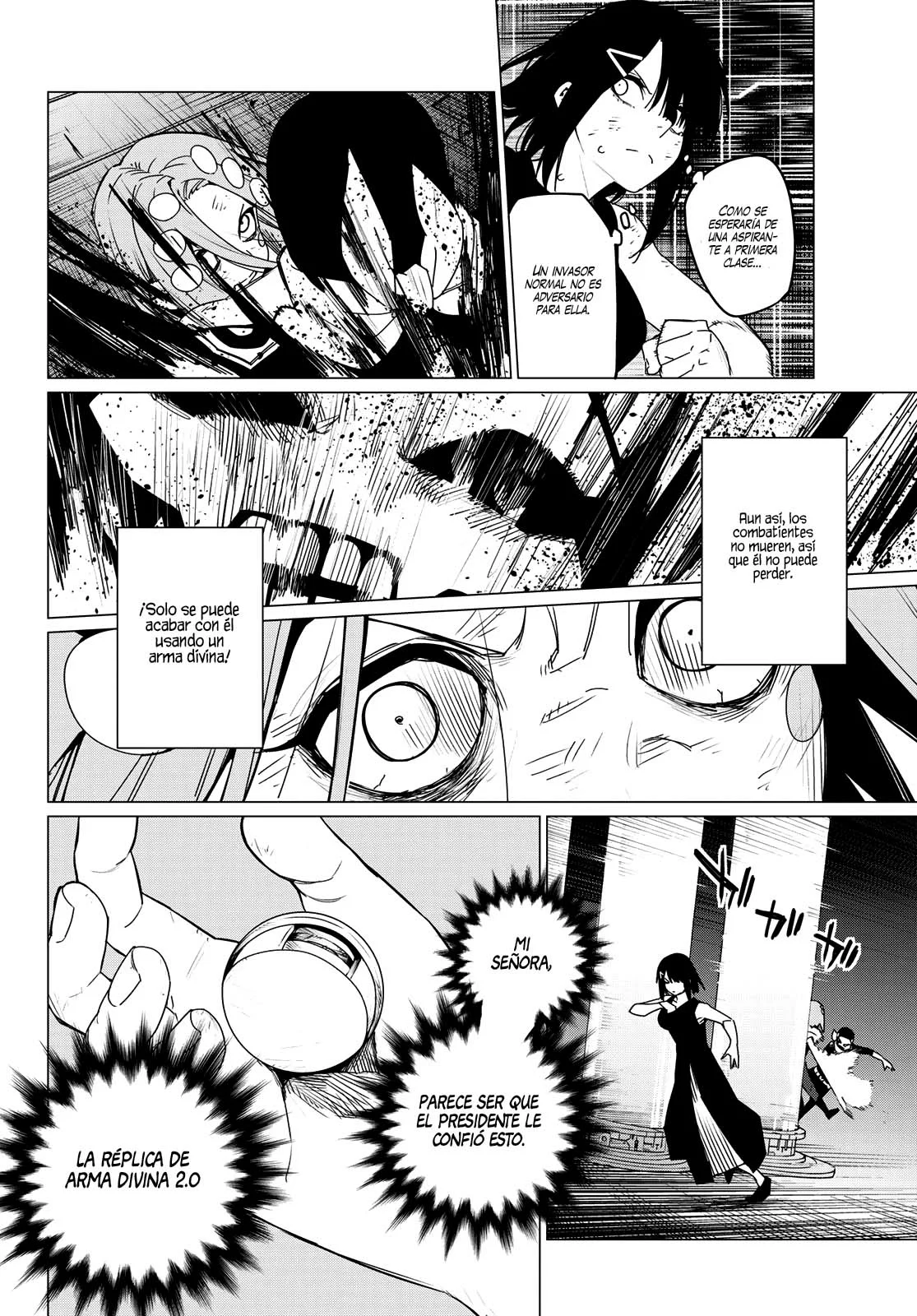 Sentai Daishikkaku Capitulo 107: Batalla de tres frentes, parte 12 página 5