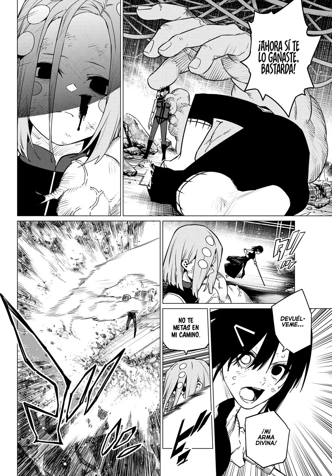 Sentai Daishikkaku Capitulo 108: Batalla de tres frentes, parte 13 página 3
