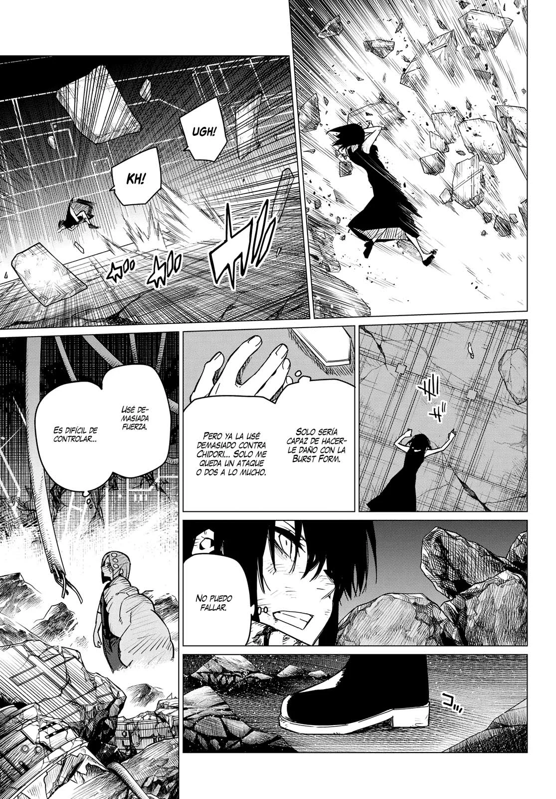 Sentai Daishikkaku Capitulo 108: Batalla de tres frentes, parte 13 página 4