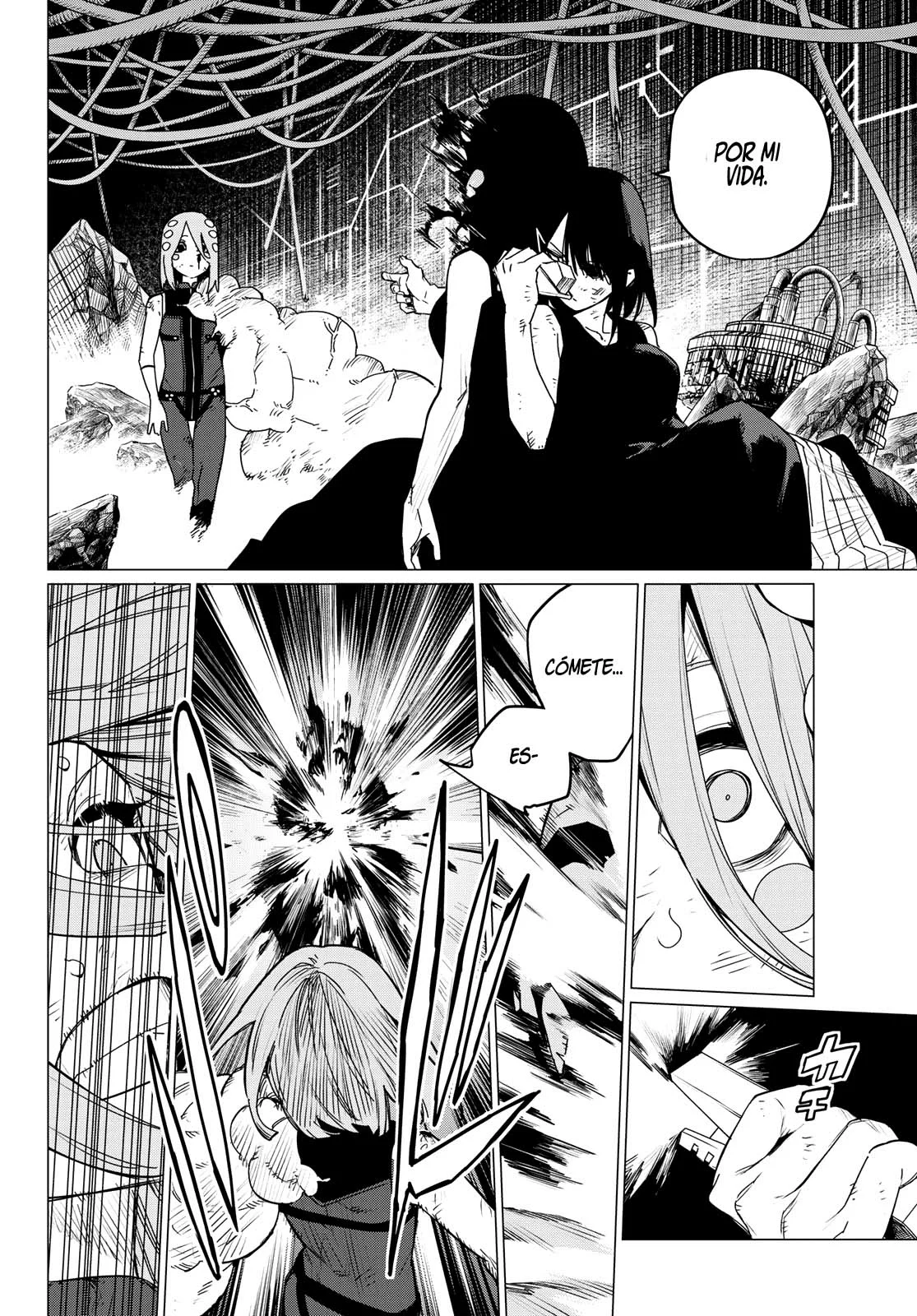 Sentai Daishikkaku Capitulo 108: Batalla de tres frentes, parte 13 página 7