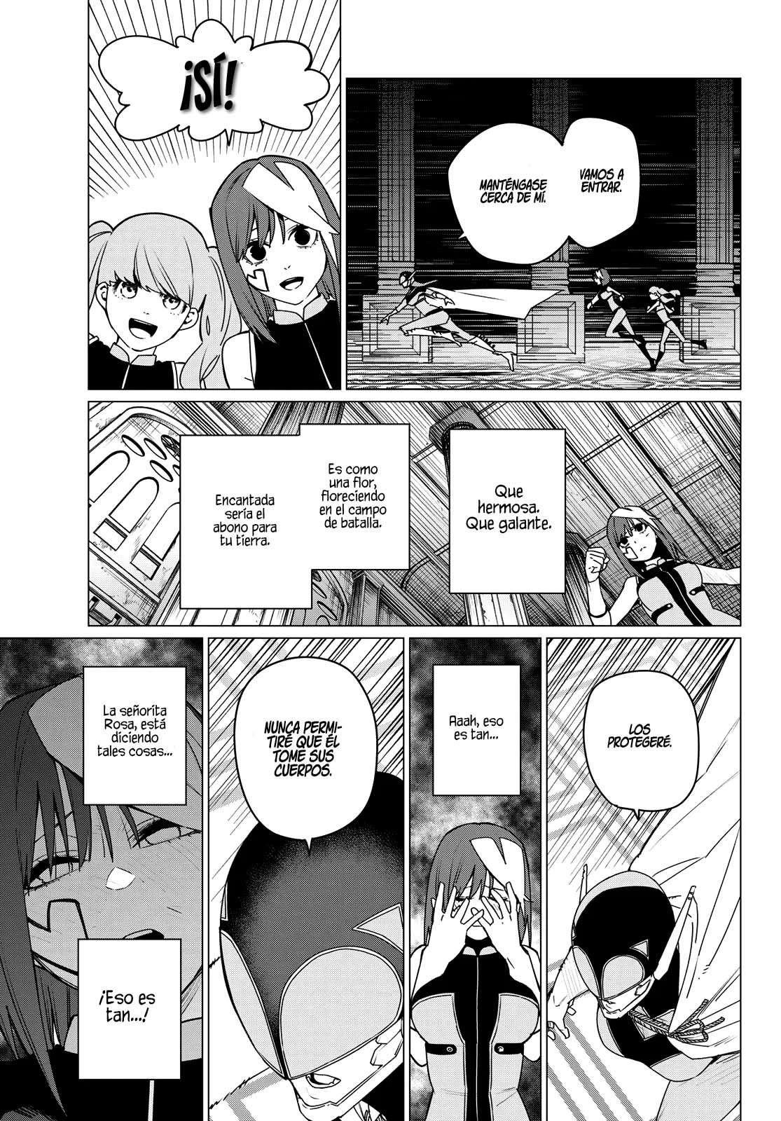 Sentai Daishikkaku Capitulo 109: Batalla de tres frentes, parte 14 página 14