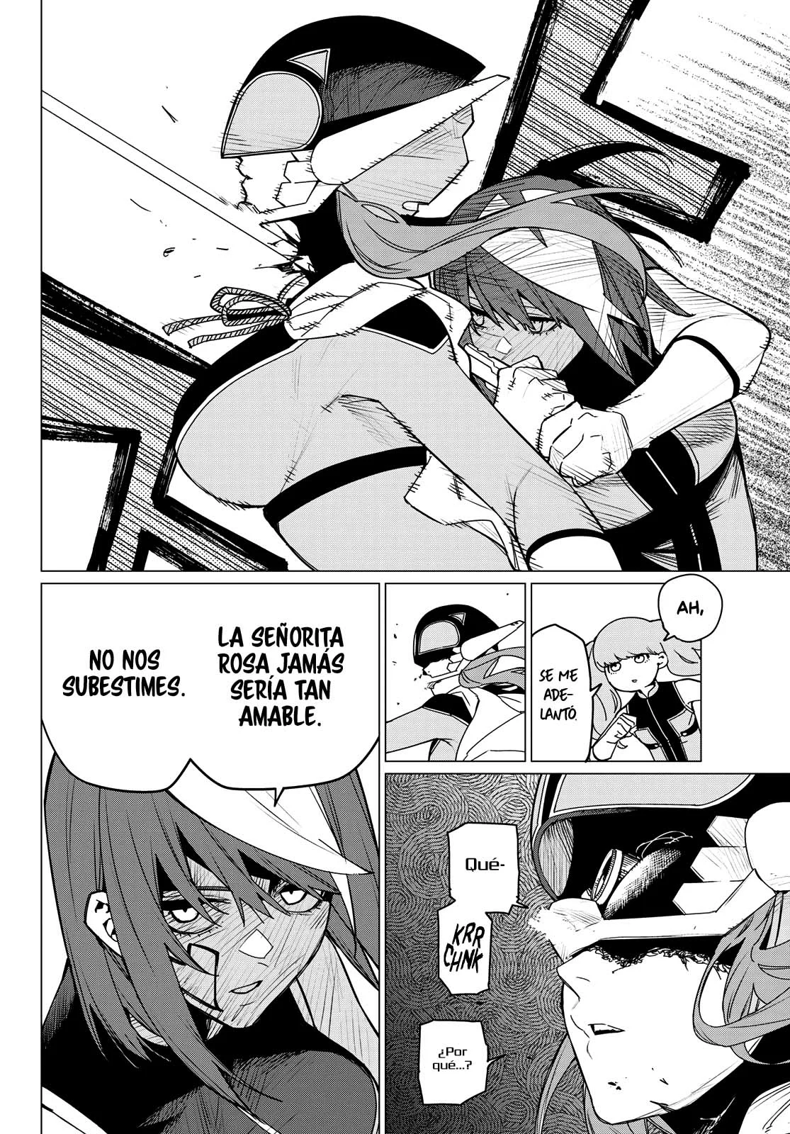 Sentai Daishikkaku Capitulo 109: Batalla de tres frentes, parte 14 página 15