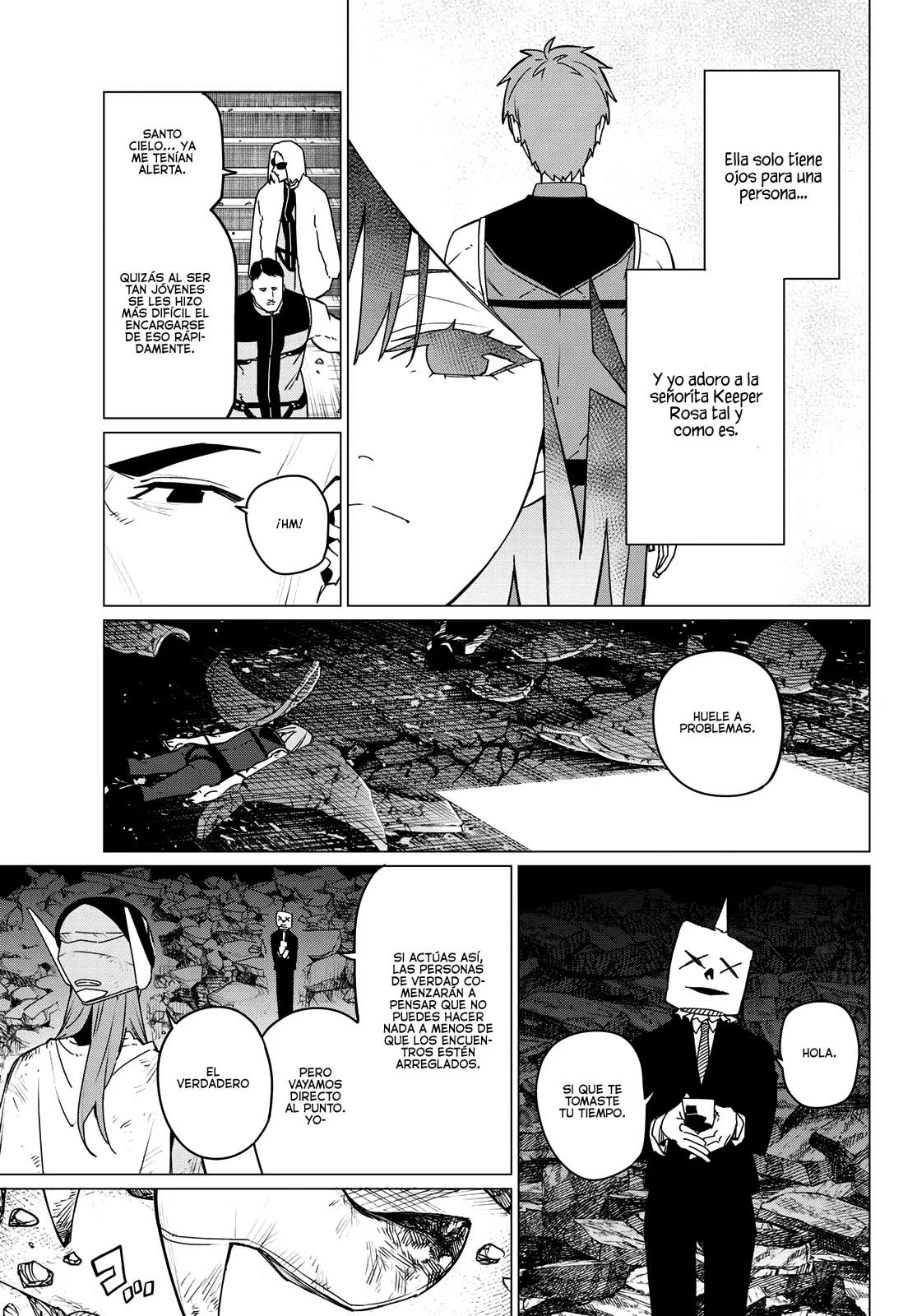 Sentai Daishikkaku Capitulo 109: Batalla de tres frentes, parte 14 página 16