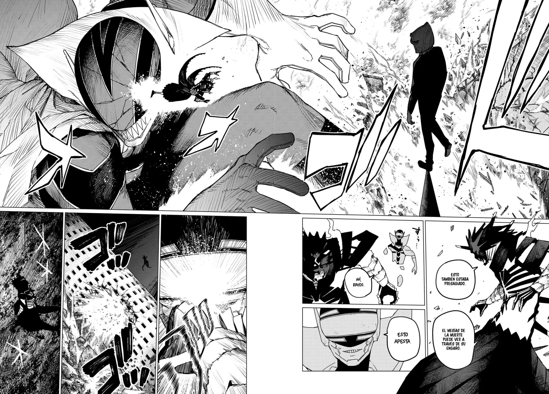 Sentai Daishikkaku Capitulo 109: Batalla de tres frentes, parte 14 página 5