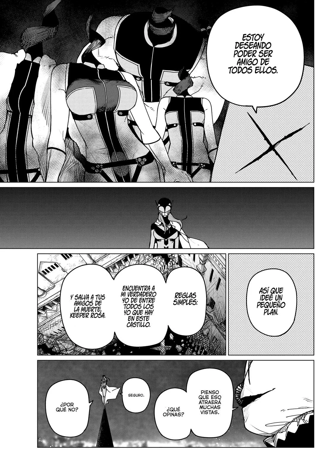 Sentai Daishikkaku Capitulo 109: Batalla de tres frentes, parte 14 página 9