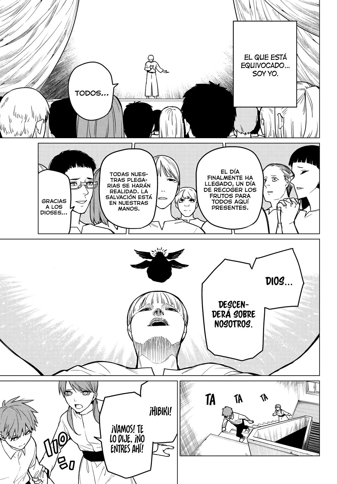 Sentai Daishikkaku Capitulo 11: Hibiki Sakurama, 4 años página 16