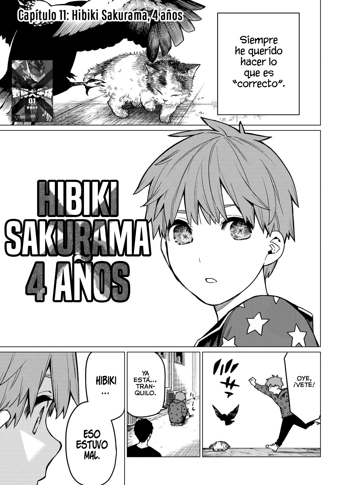 Sentai Daishikkaku Capitulo 11: Hibiki Sakurama, 4 años página 2