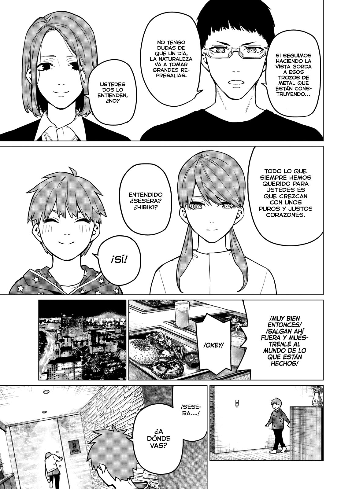 Sentai Daishikkaku Capitulo 11: Hibiki Sakurama, 4 años página 8