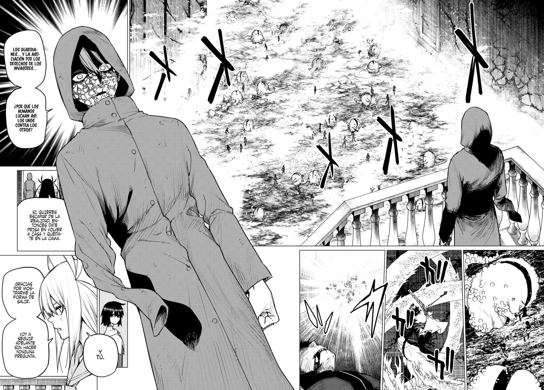 Sentai Daishikkaku Capitulo 110: Batalla de tres frentes, Parte 15 página 3