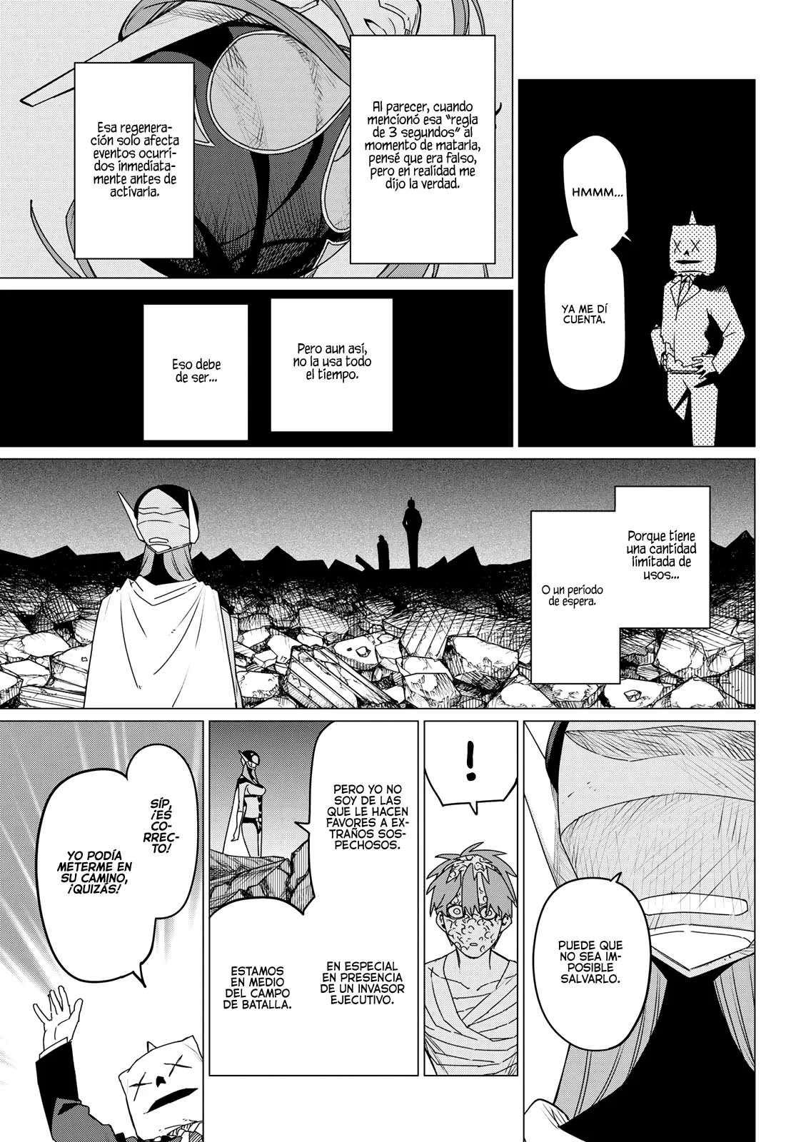 Sentai Daishikkaku Capitulo 111: Batalla de tres frentes, Parte 16 página 12