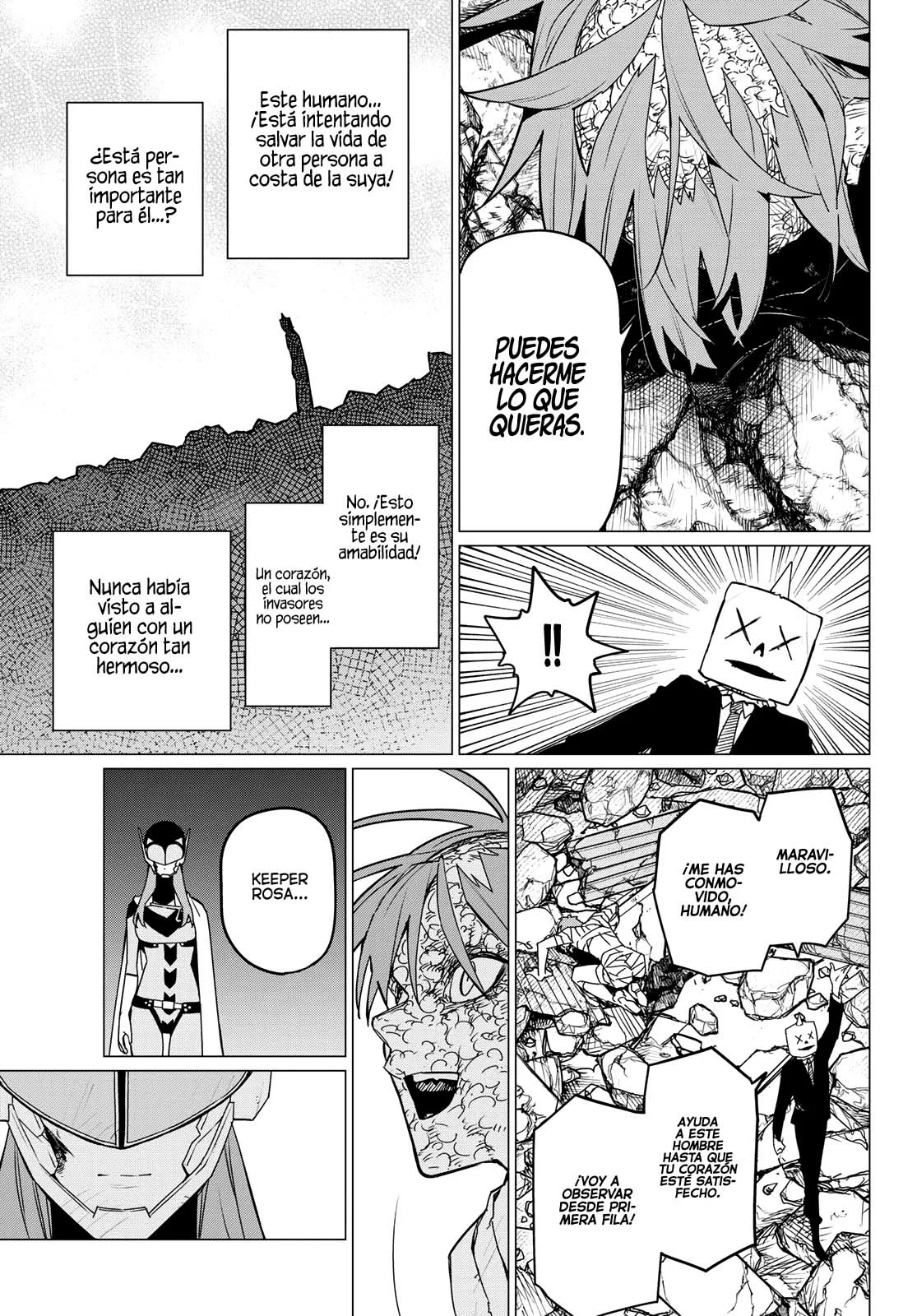Sentai Daishikkaku Capitulo 111: Batalla de tres frentes, Parte 16 página 14