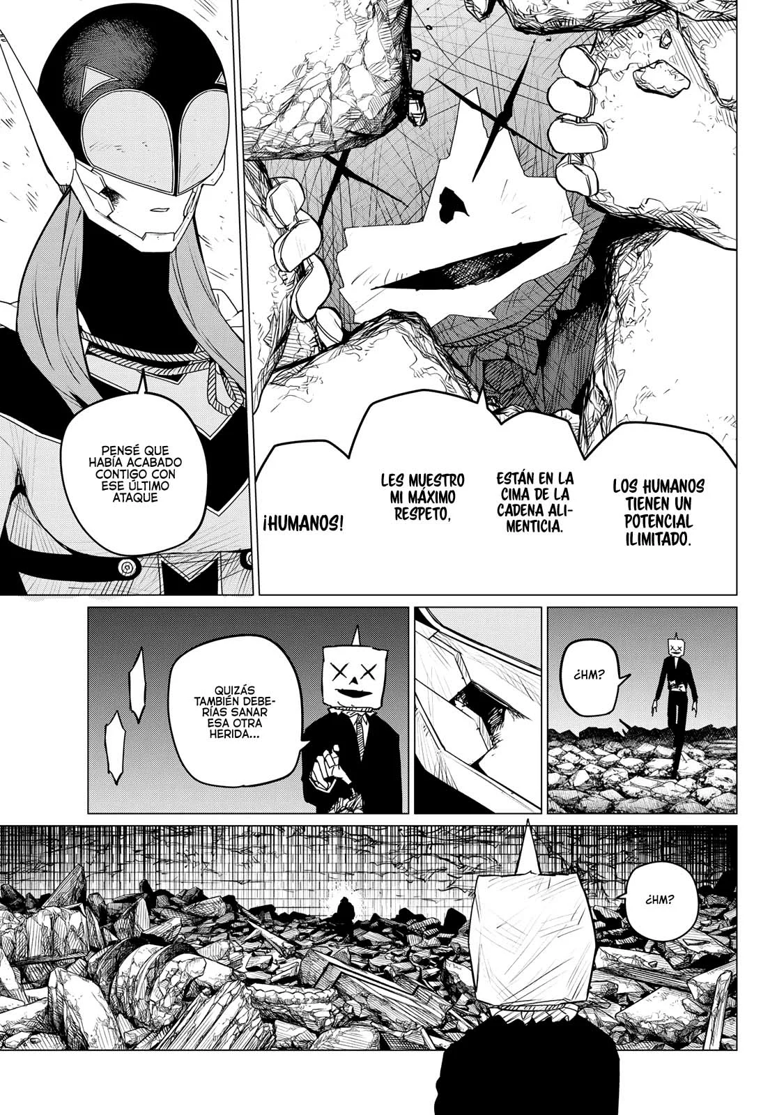 Sentai Daishikkaku Capitulo 111: Batalla de tres frentes, Parte 16 página 8