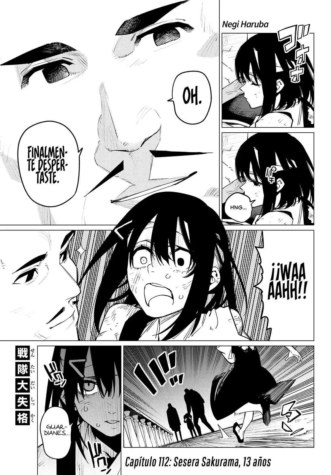 Sentai Daishikkaku Capitulo 112: Sesera Sakurama, 13 años página 2