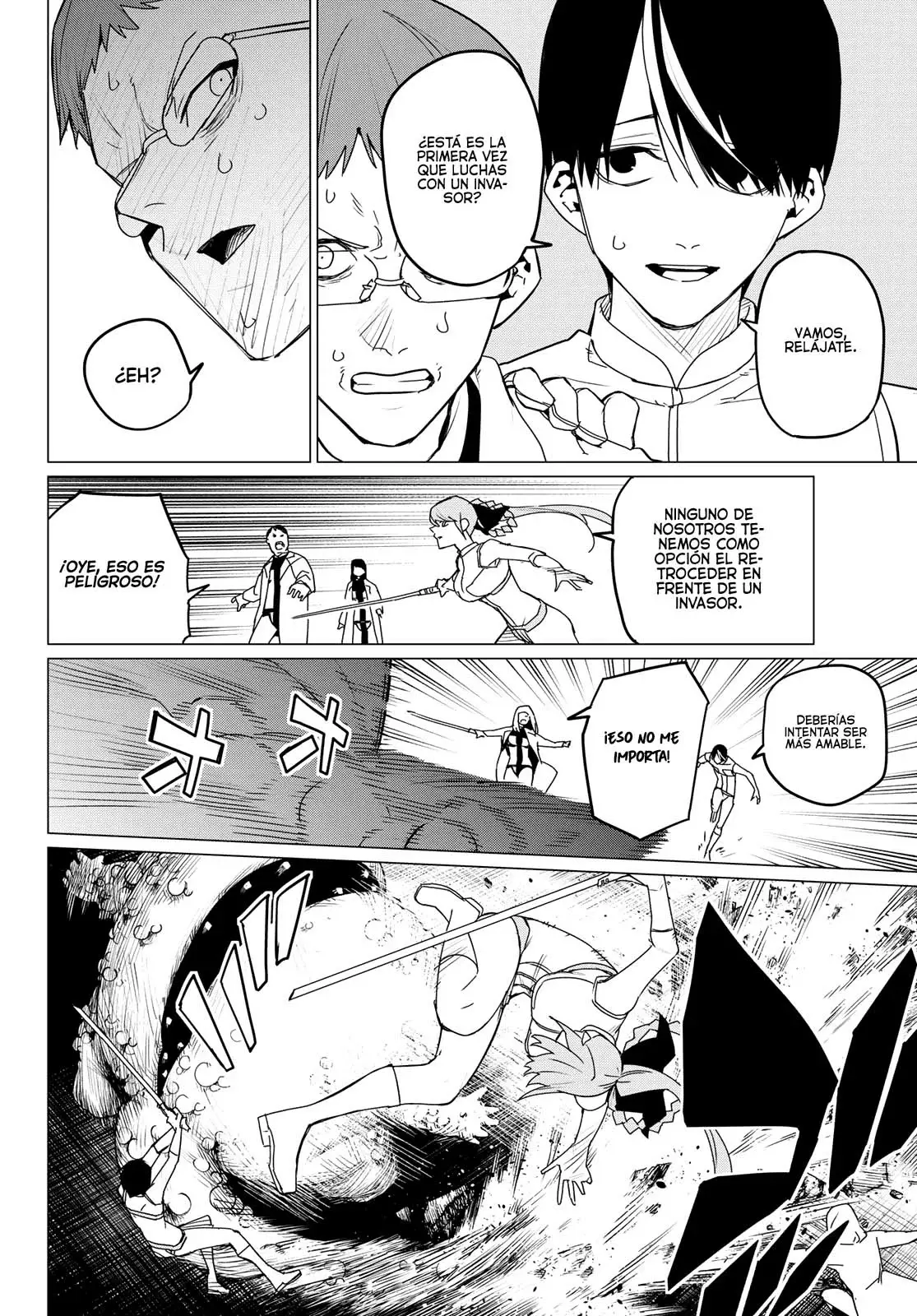 Sentai Daishikkaku Capitulo 113: Batalla de tres frentes, parte 17 página 14