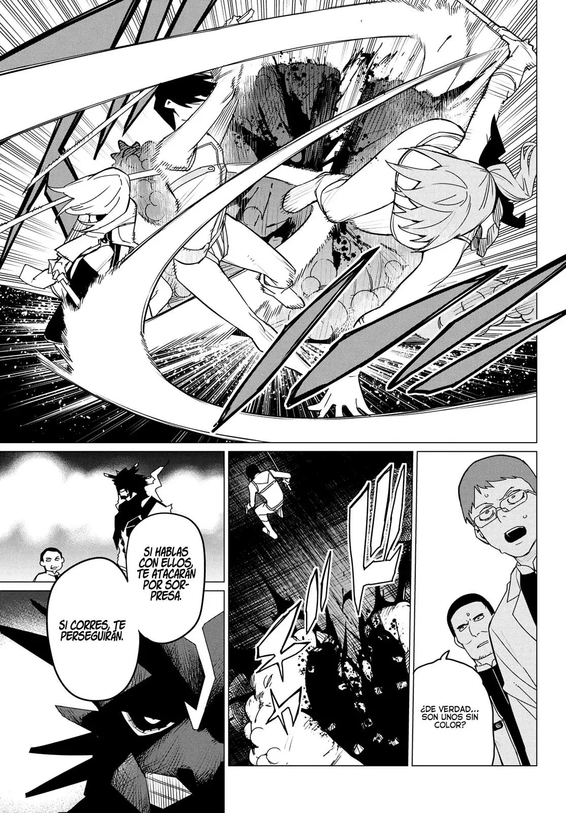 Sentai Daishikkaku Capitulo 113: Batalla de tres frentes, parte 17 página 15