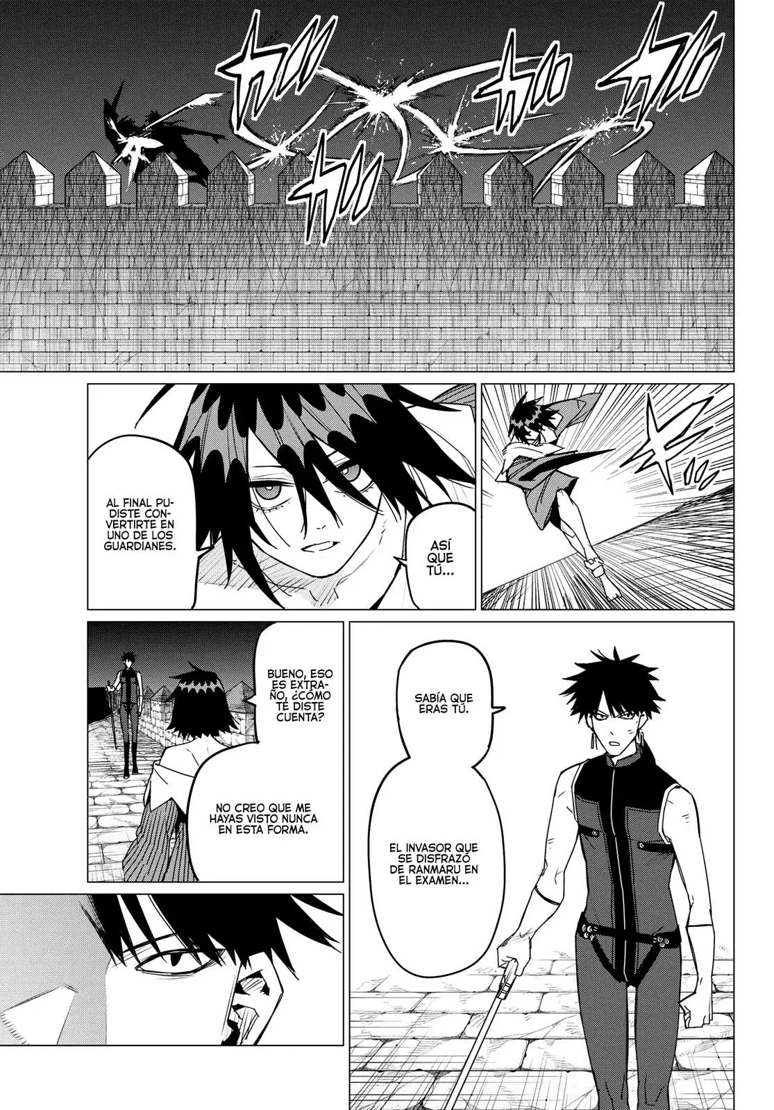 Sentai Daishikkaku Capitulo 113: Batalla de tres frentes, parte 17 página 8