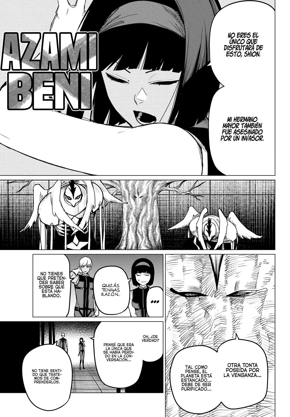 Sentai Daishikkaku Capitulo 114: Batalla de tres frentes, parte 18 página 12