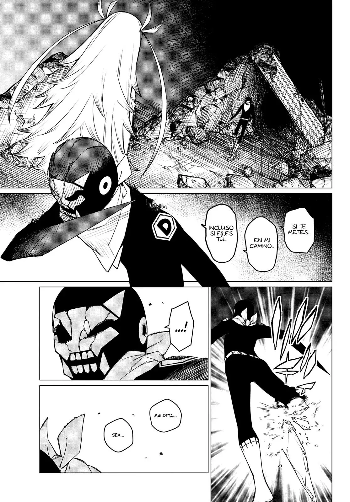 Sentai Daishikkaku Capitulo 114: Batalla de tres frentes, parte 18 página 16