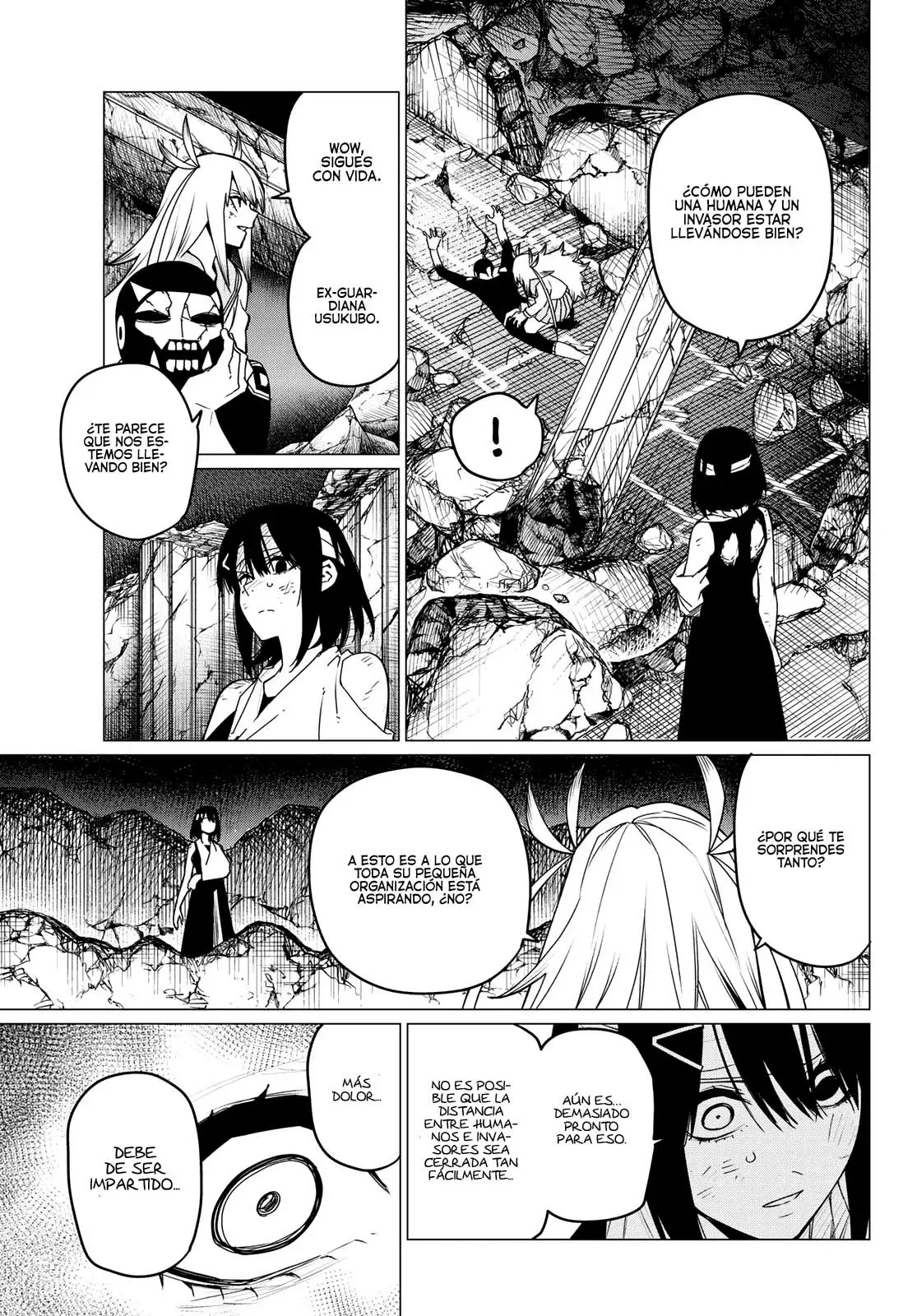 Sentai Daishikkaku Capitulo 115: Angel Usukubo, 4 años. página 8