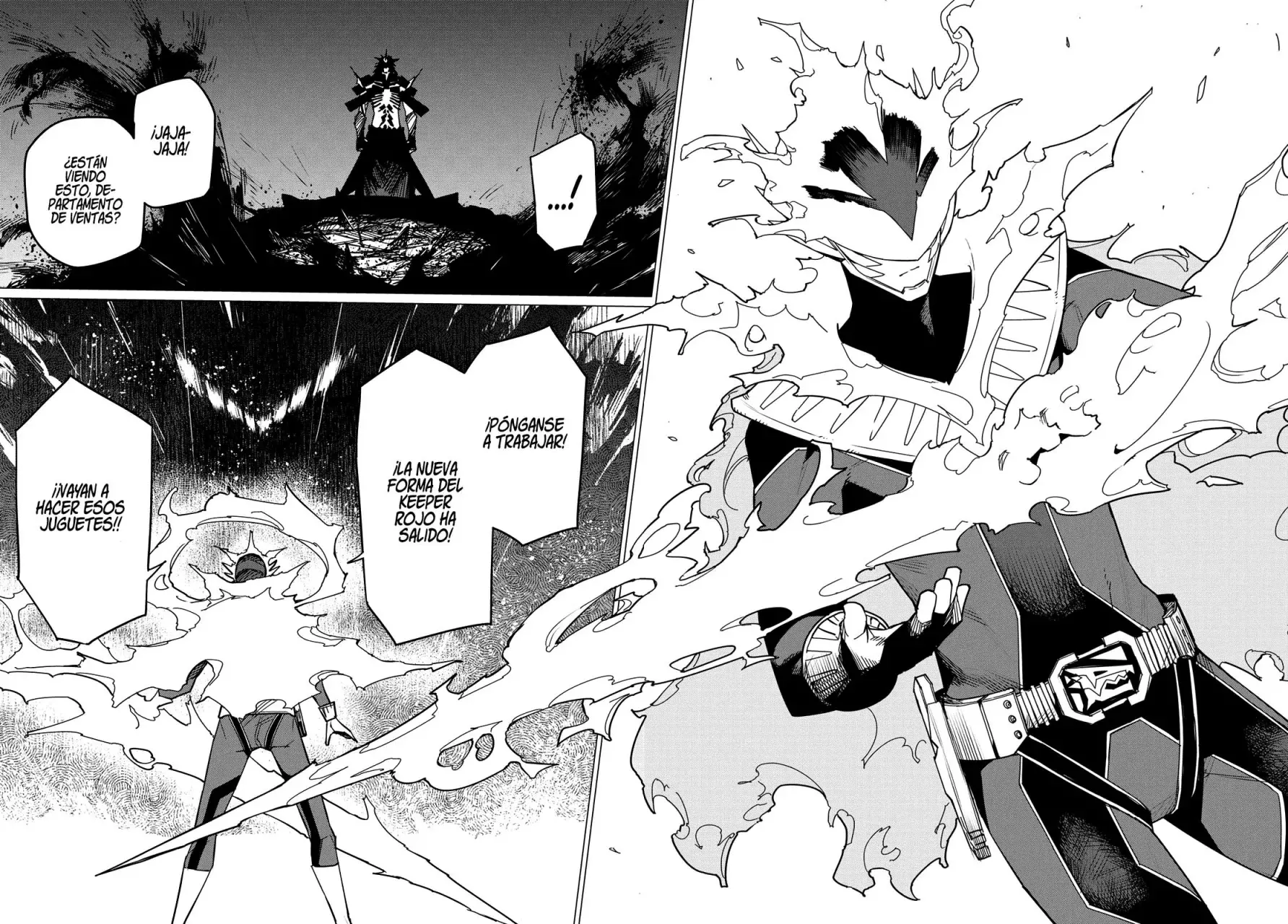 Sentai Daishikkaku Capitulo 116: Batalla de tres frentes, Parte 19 página 14
