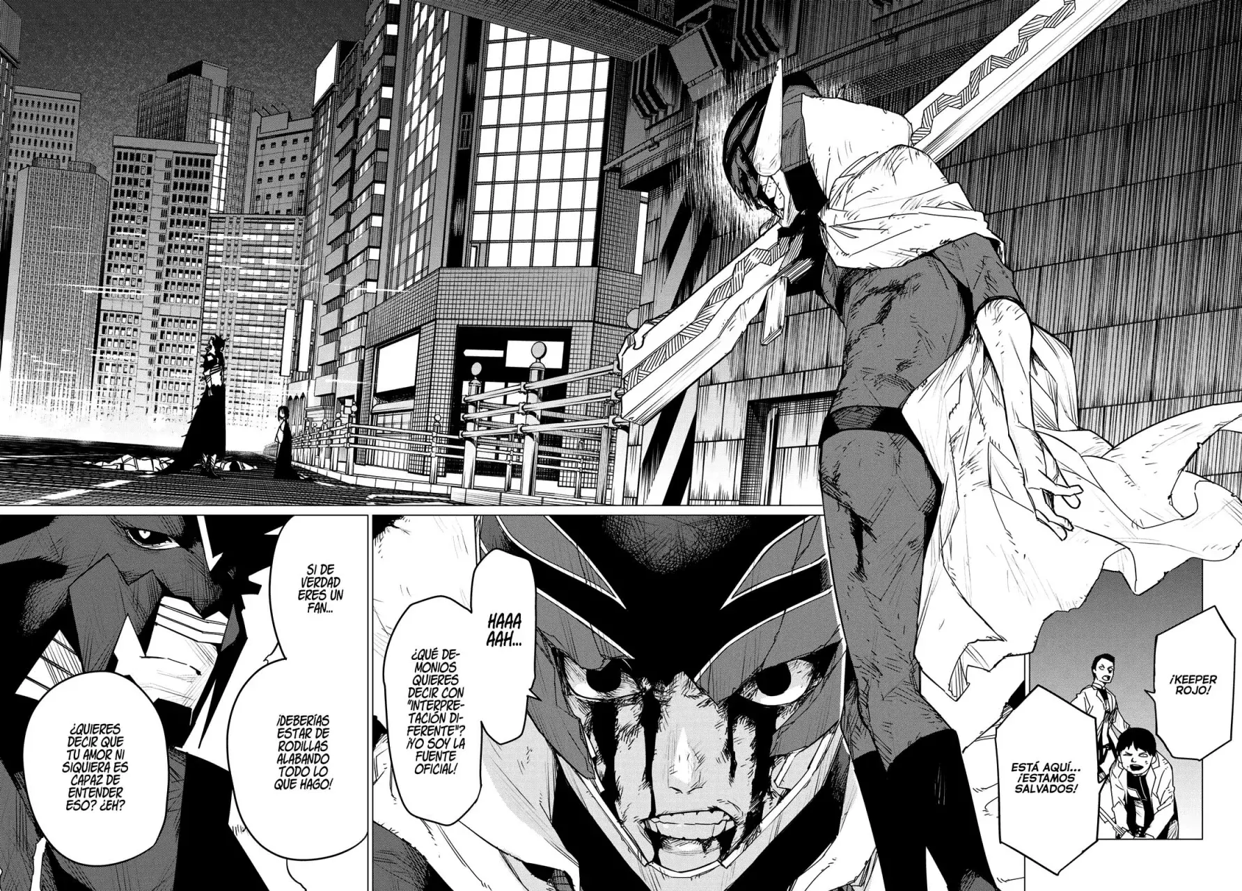 Sentai Daishikkaku Capitulo 116: Batalla de tres frentes, Parte 19 página 5