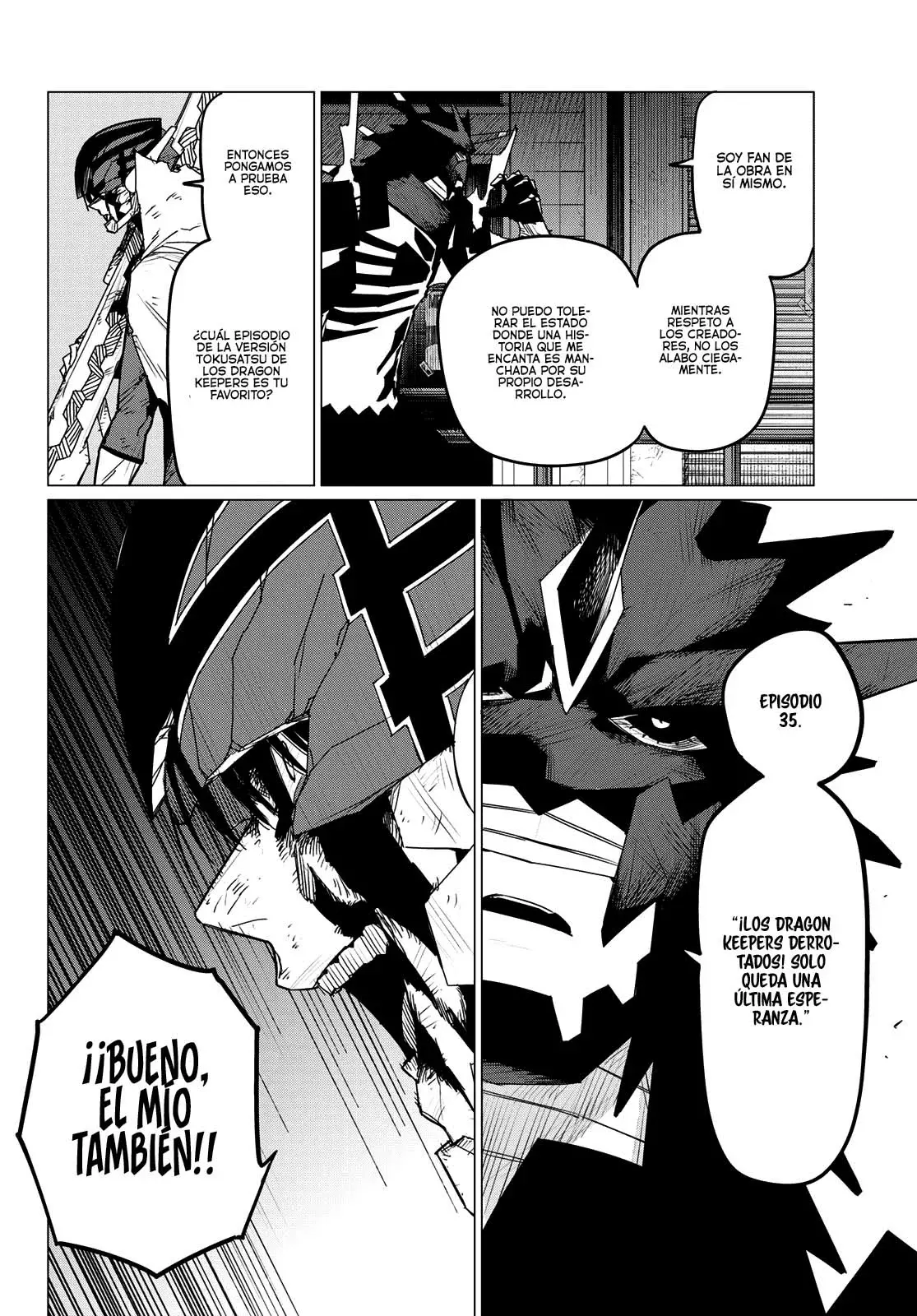 Sentai Daishikkaku Capitulo 116: Batalla de tres frentes, Parte 19 página 6