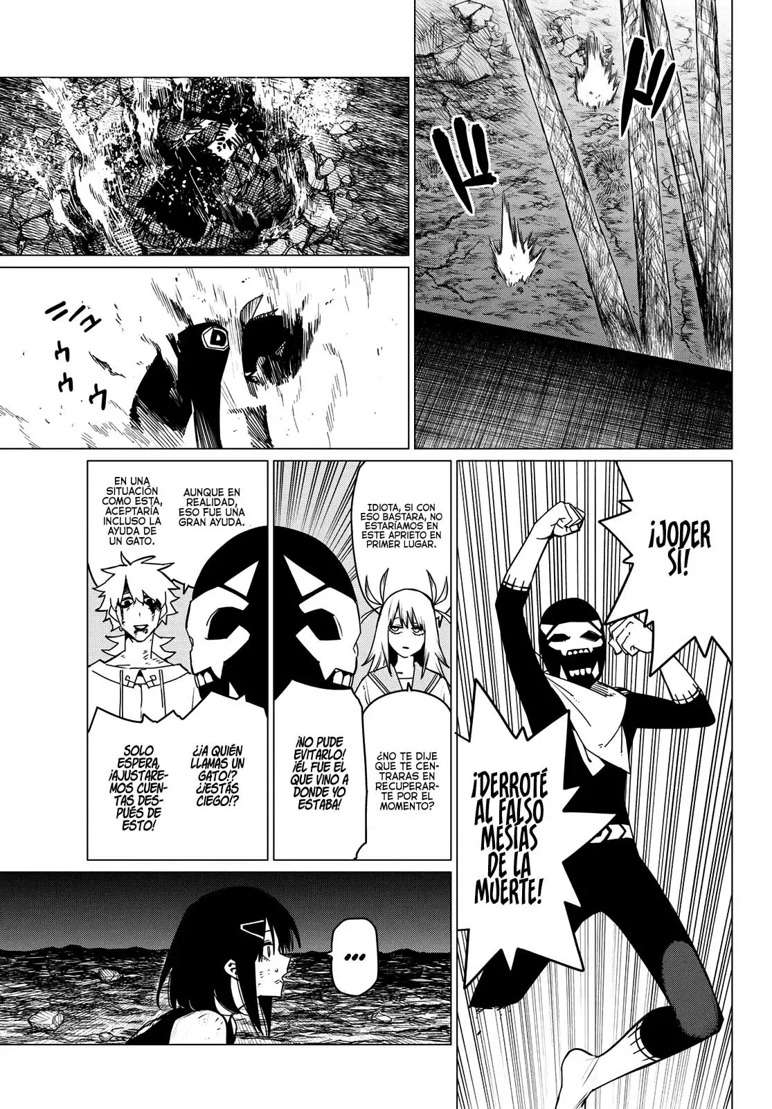 Sentai Daishikkaku Capitulo 118: Batalla de tres frentes, parte 20 página 15